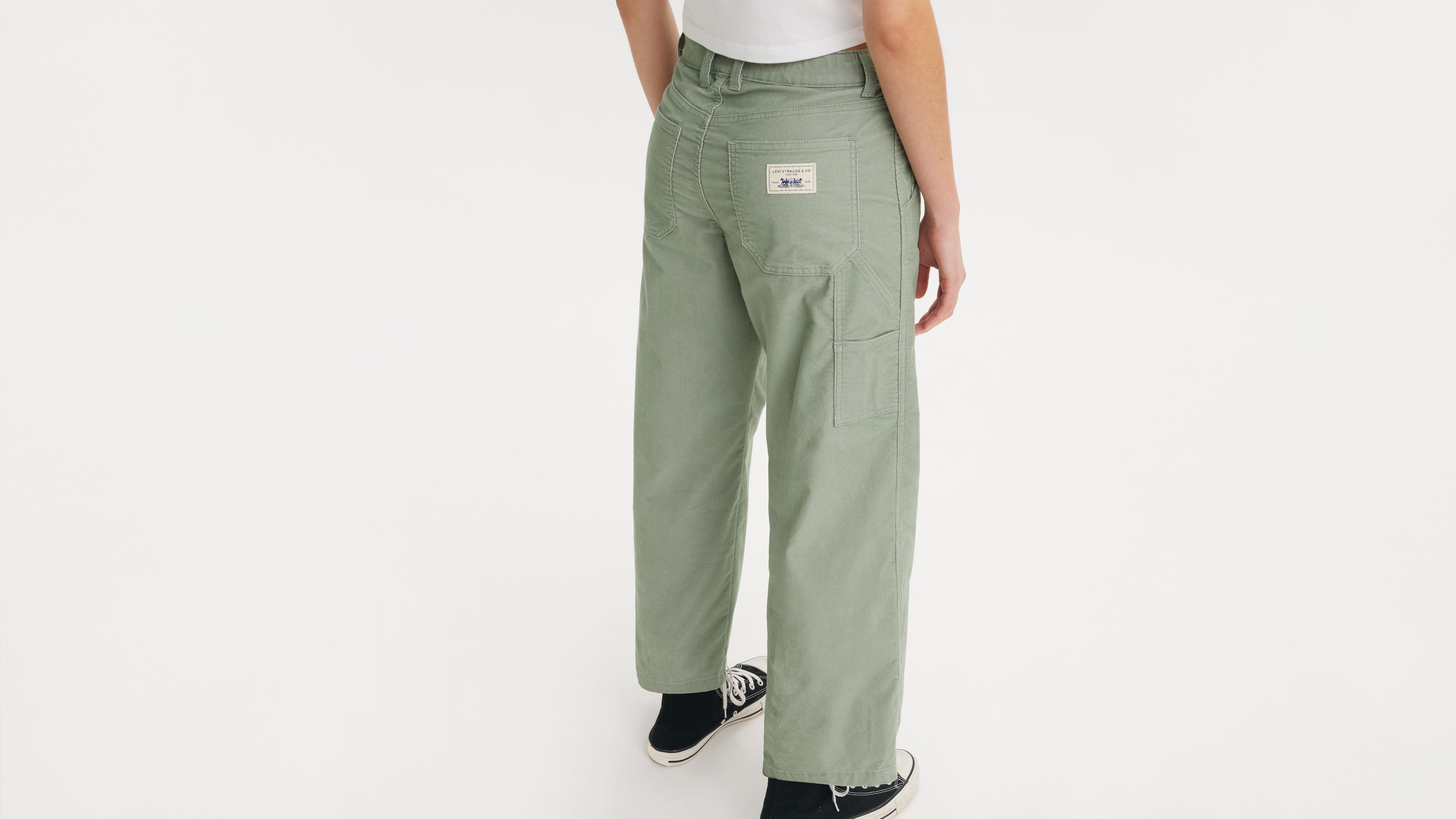 Baggy Carpenter Lightweight Corduroy Women's Pants