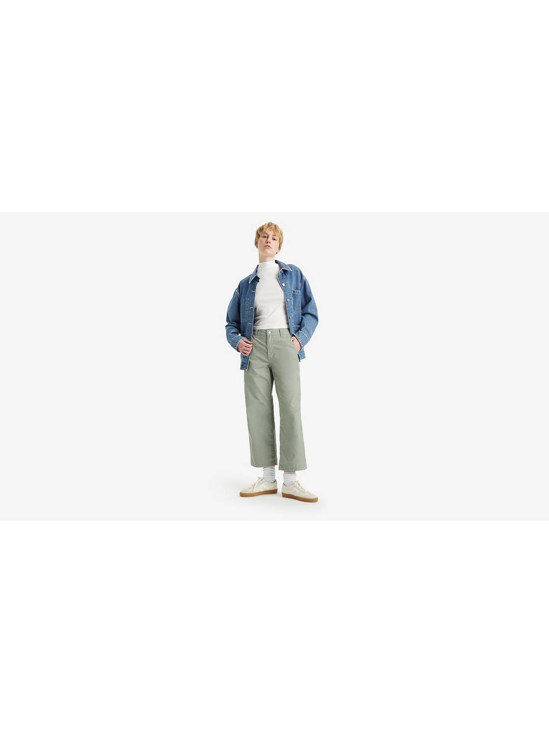 Lightweight Corduroy Baggy Carpenter Pants 1