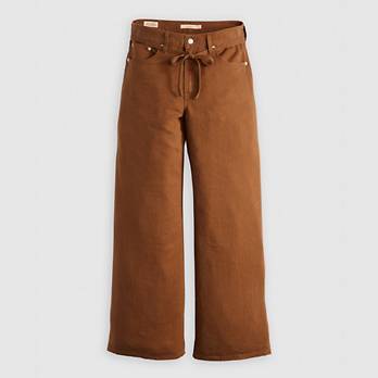 Xl Baggy Straight Linen Blend Women's Pants - White | Levi's® US Xl Baggy Straight Linen Blend Women's Pants - White | Levi's® US