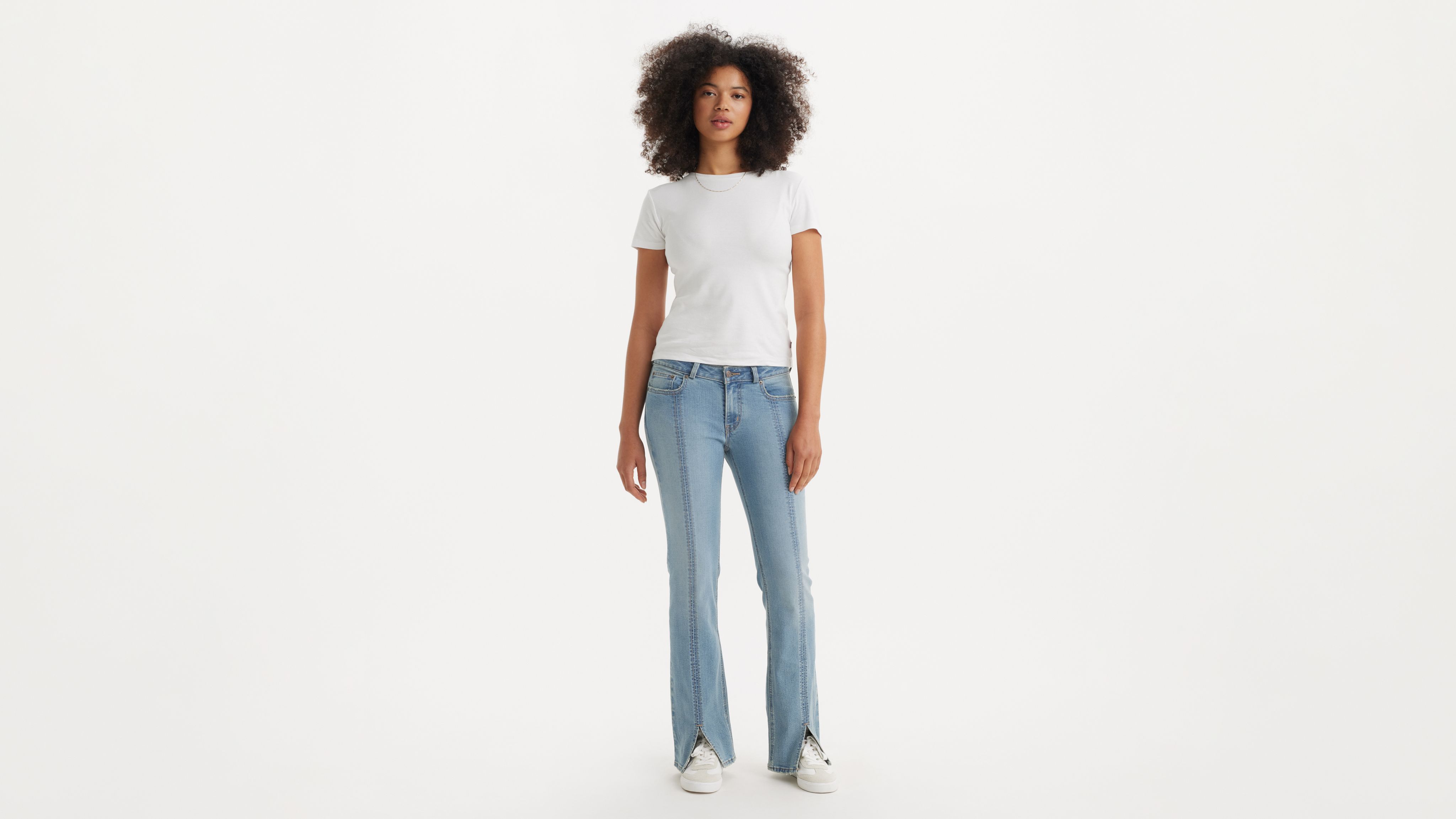 Seamed Superlow Bootcut Women's Jeans