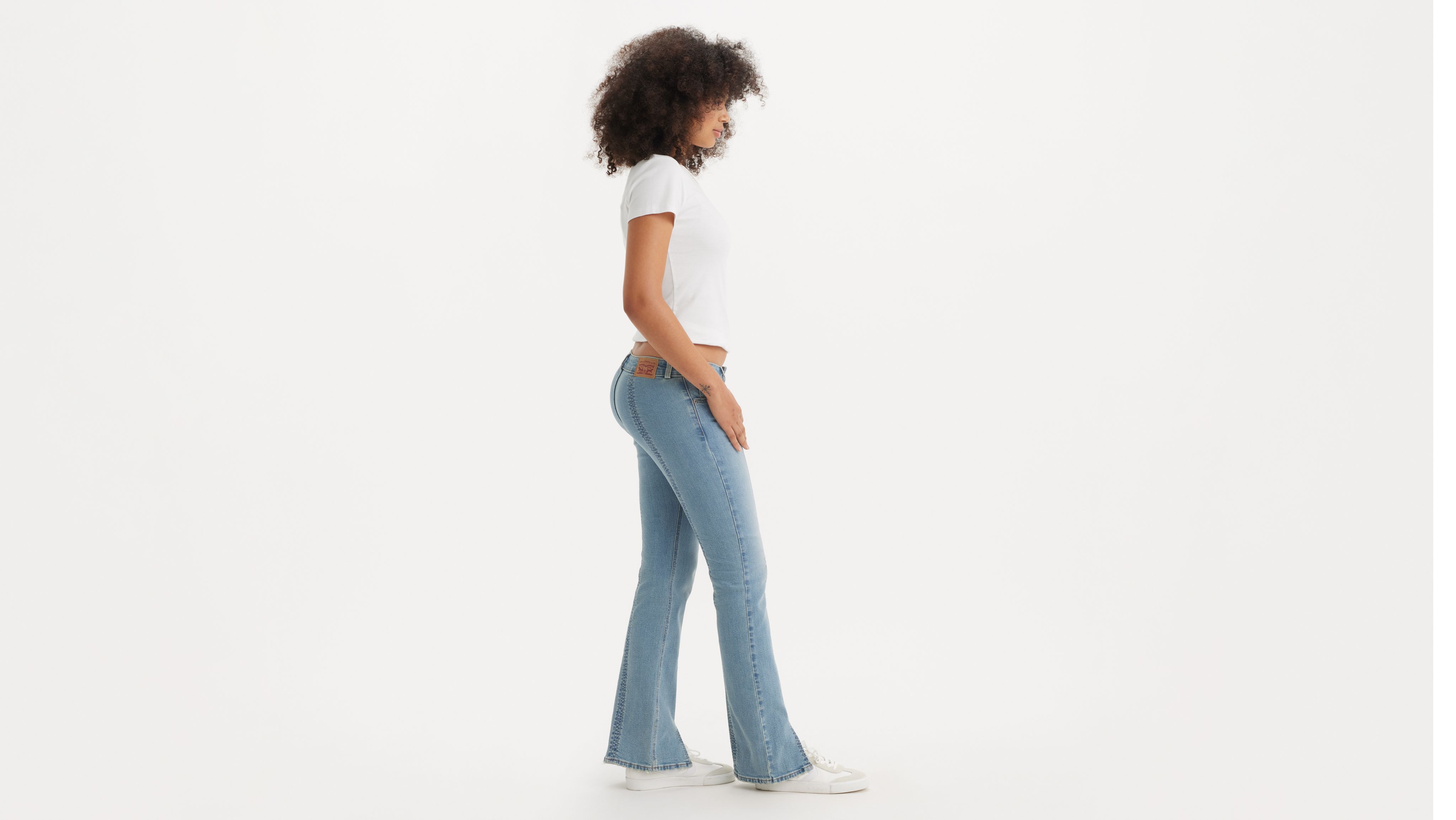 Seamed Superlow Bootcut Women's Jeans