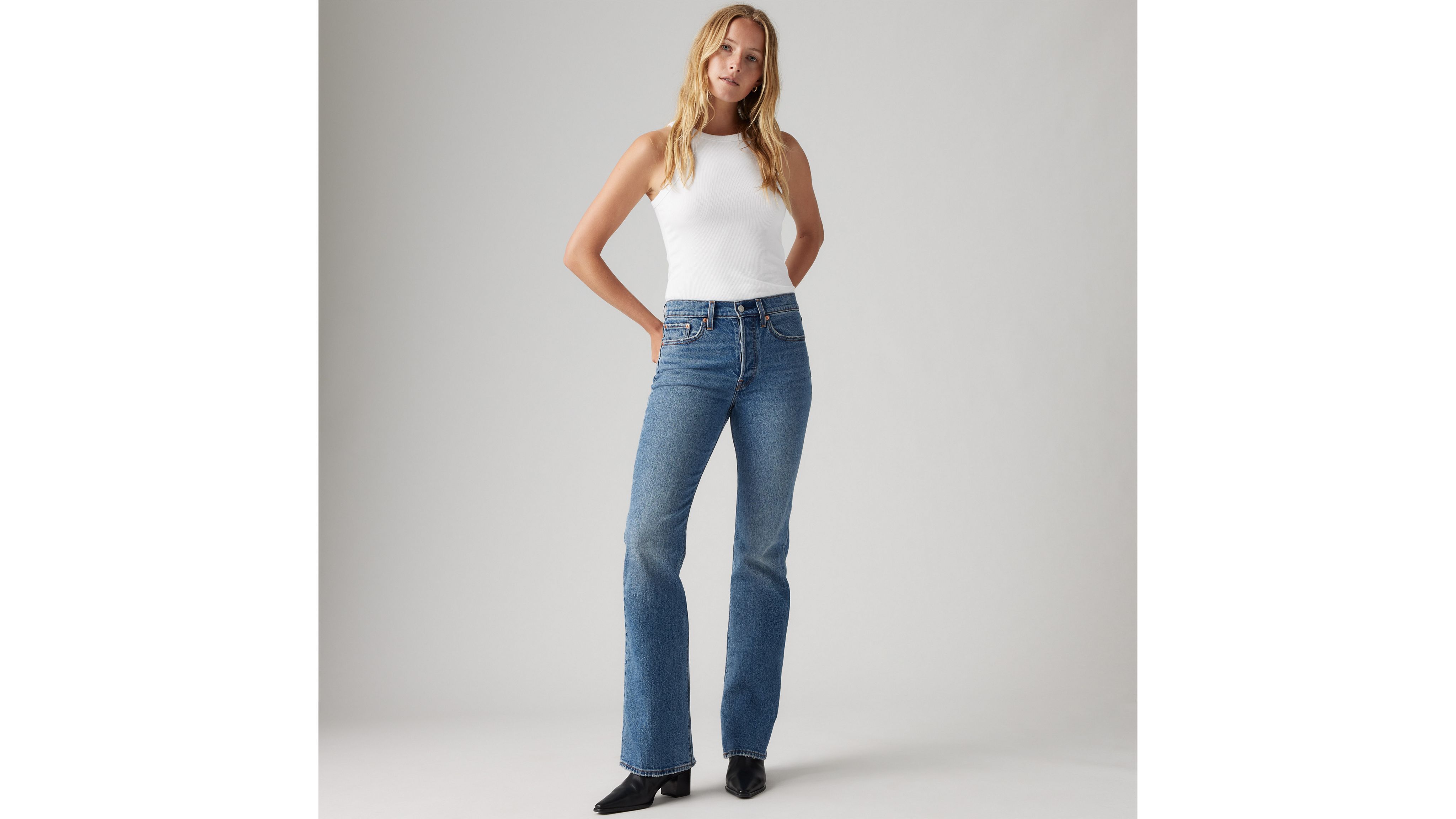 Levi s Blue Wedgie Bootcut Jeans