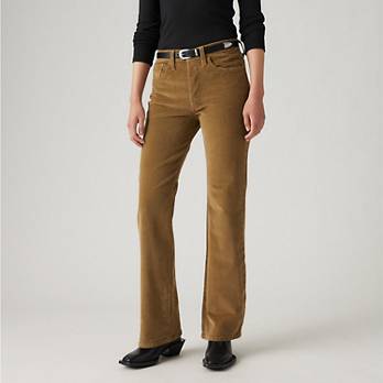Wedgie Bootcut Corduroy Women's Jeans - Brown | Levi's® US Wedgie Bootcut Corduroy Women's Jeans - Brown | Levi's® US