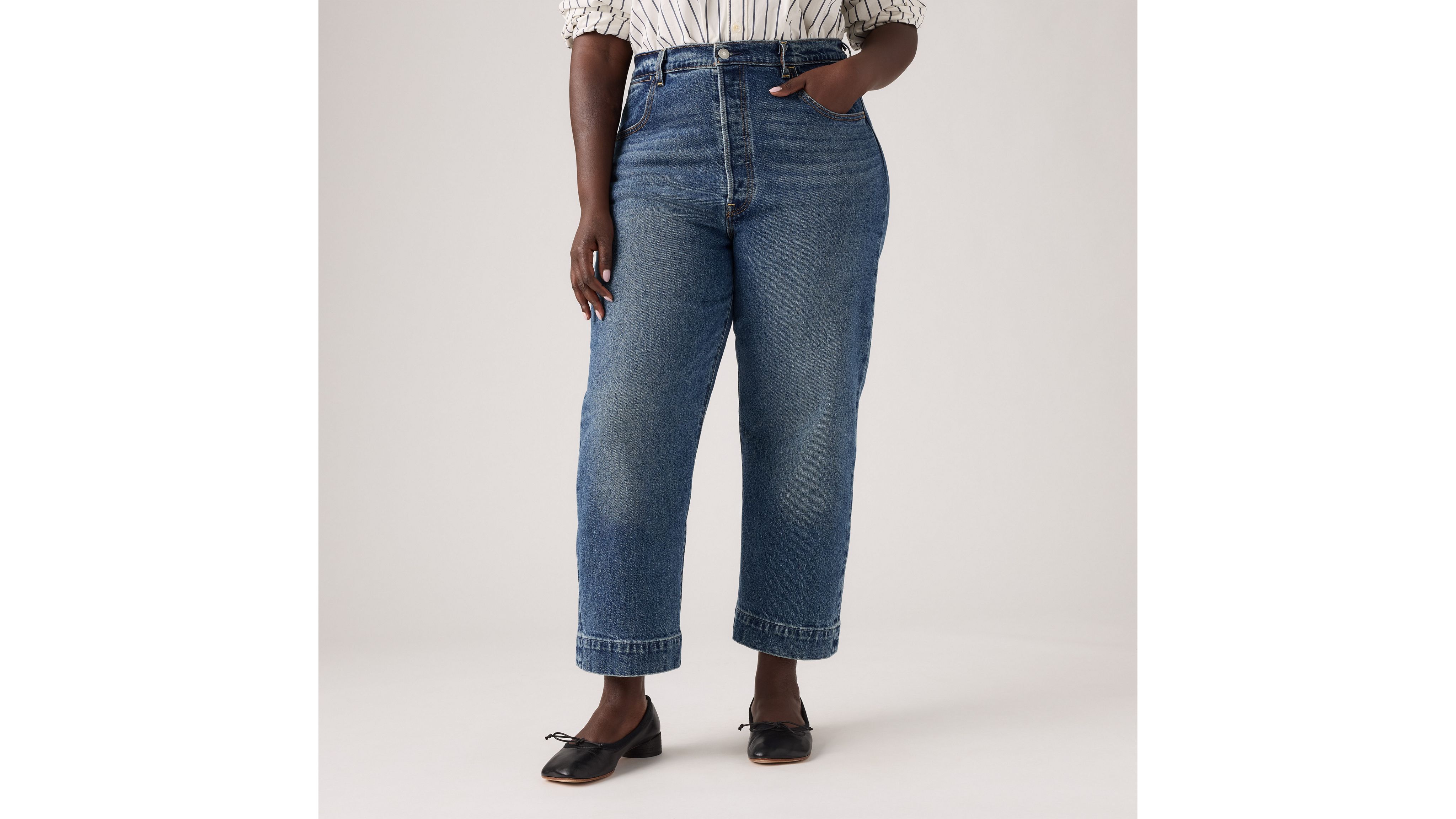 Ribcage Straight Ankle Tailored Jeans 9