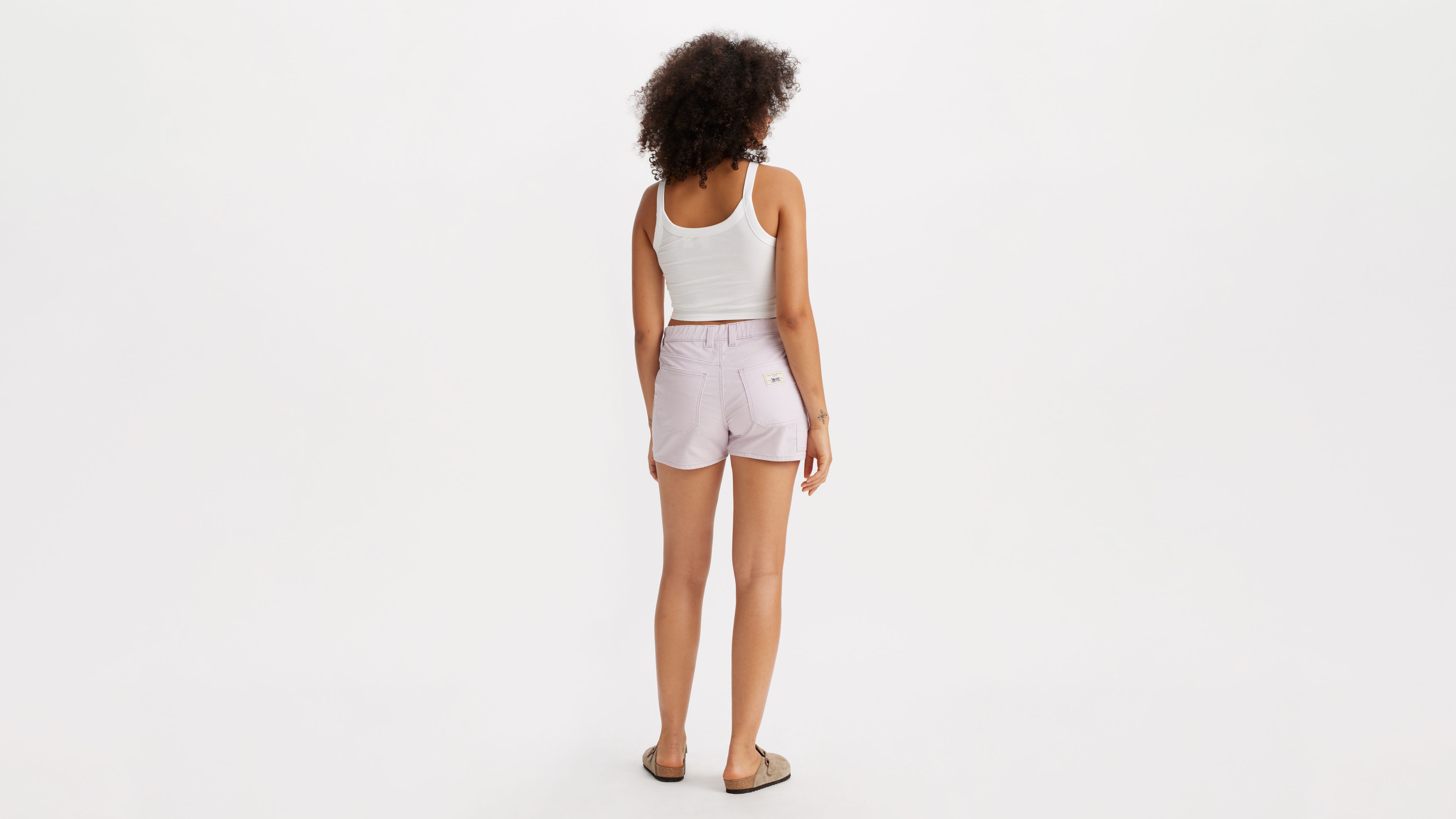 LEVI'S CARPENTER LIGHTWEIGHT CORDUROY WOMEN'S SHORTS 24 