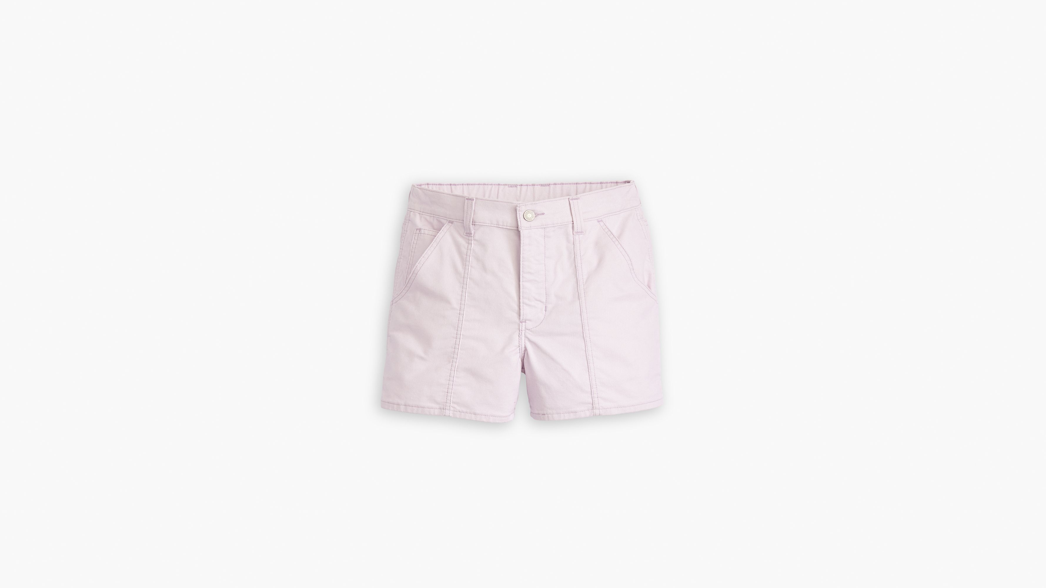 Carpenter Lightweight Corduroy Women's Shorts - Blue