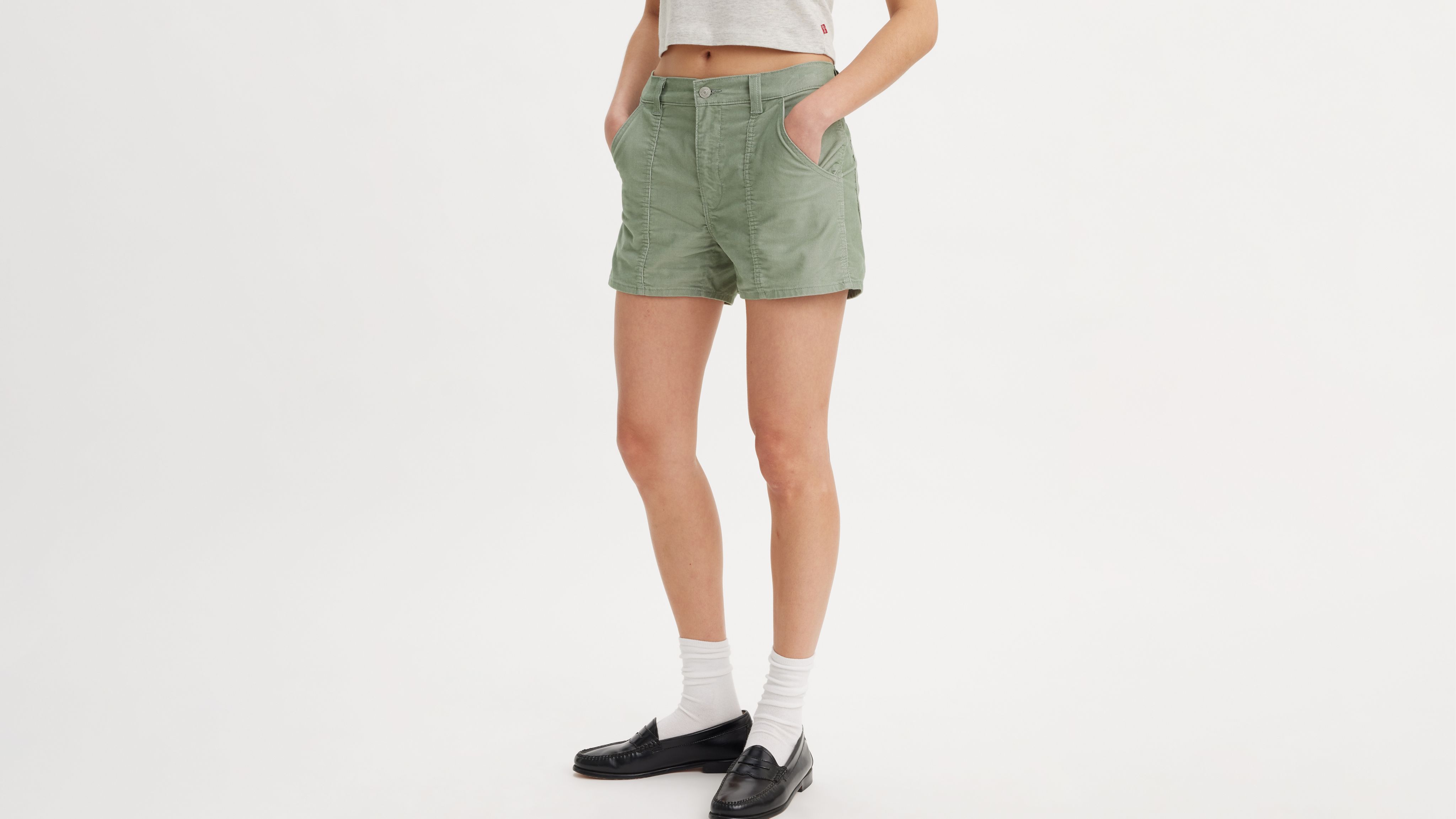 Canali mid-rise bermuda shorts - Green