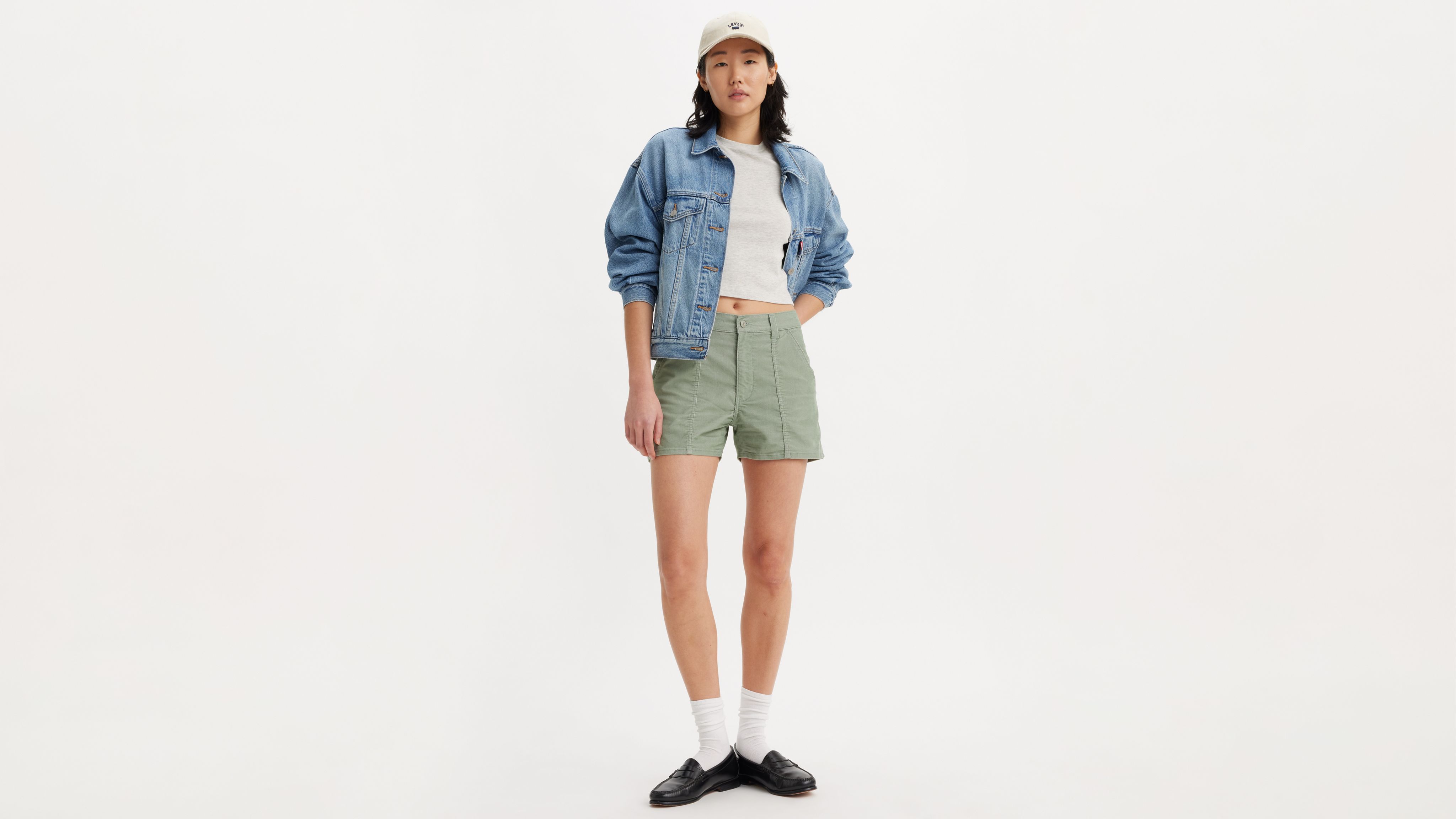 Carpenter Lightweight Corduroy Women's Shorts