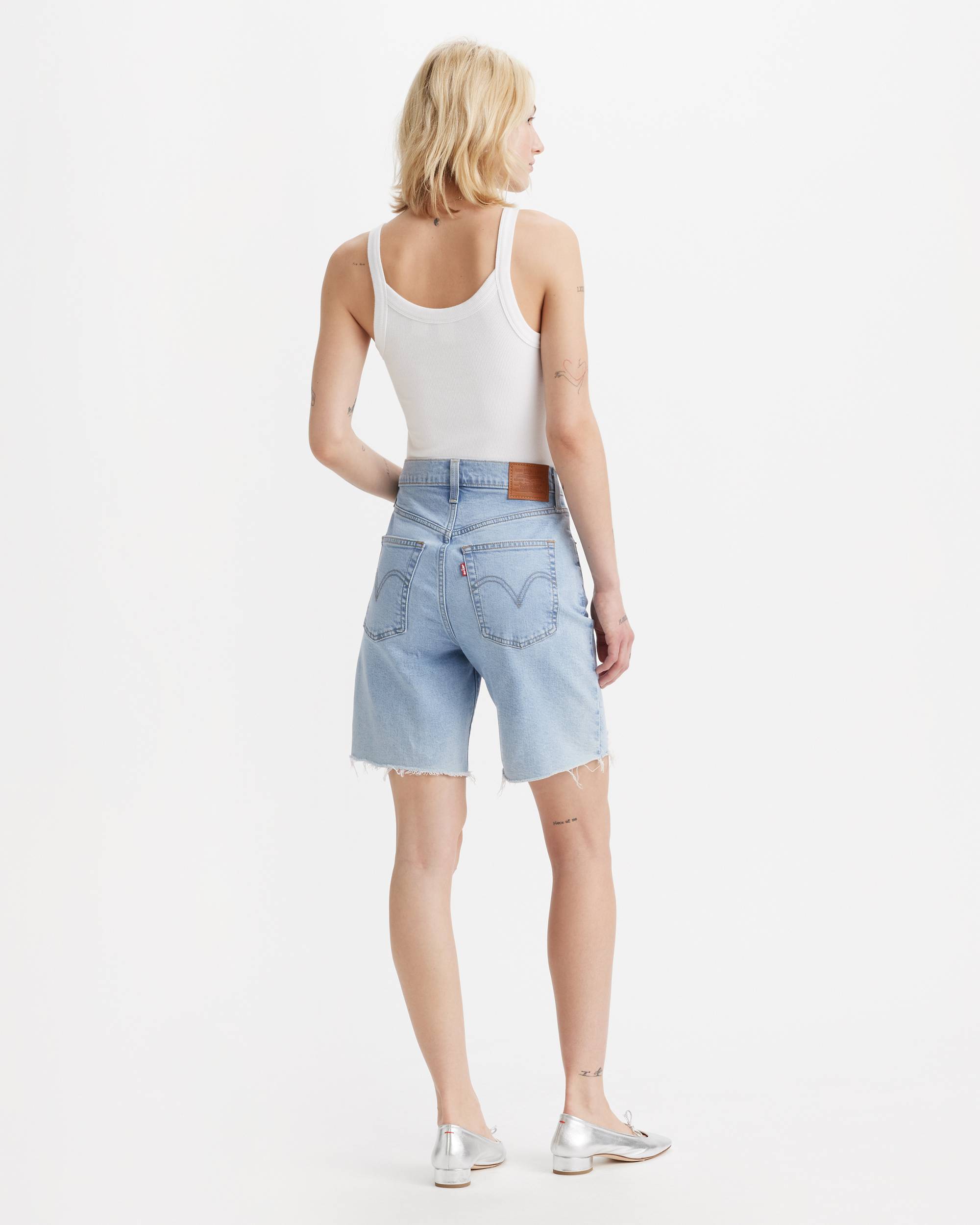 Ribcage Bermuda Women's Shorts - Light Wash | Levi's® US Ribcage Bermuda Women's Shorts - Light Wash | Levi's® US