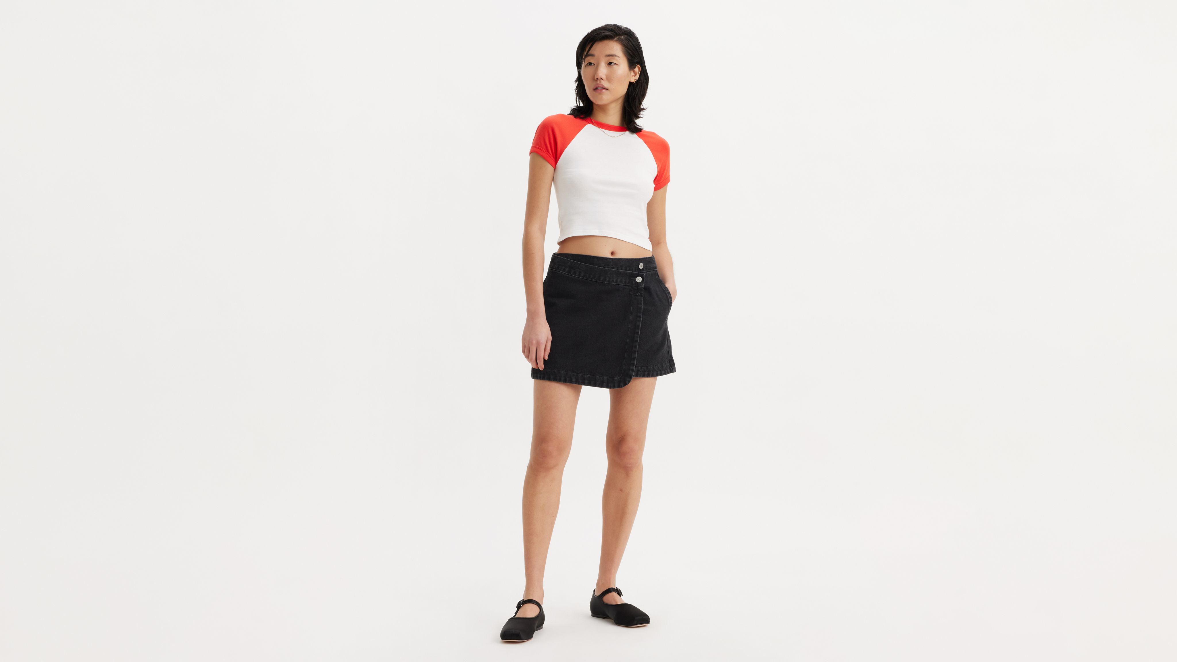 ★E.B.M★ Wrap skirt shirt one piece EMP3WOP050 A87230001-front-pdp?$onmodelfront$