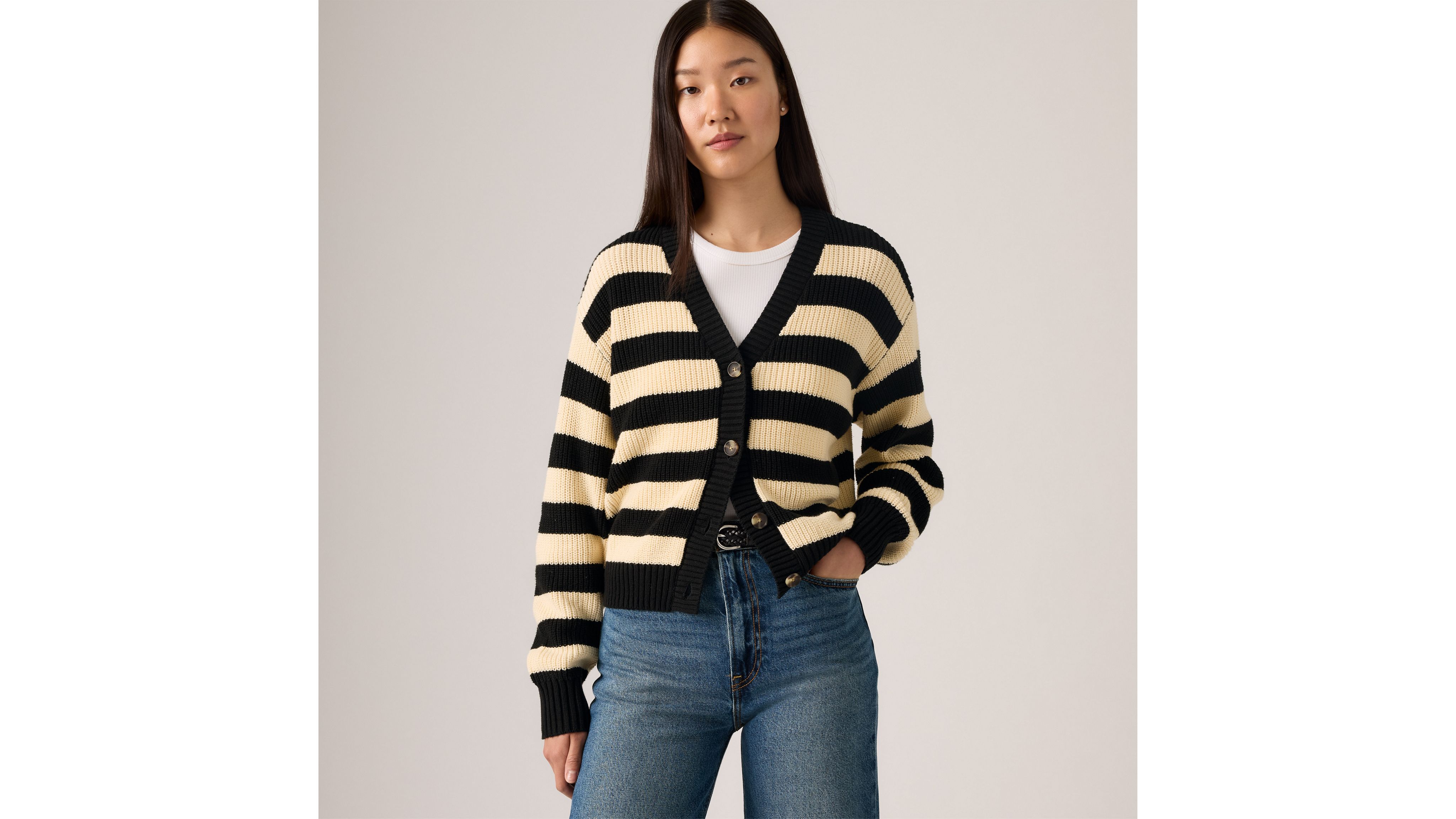 Layered lib cardigan – WELINOA