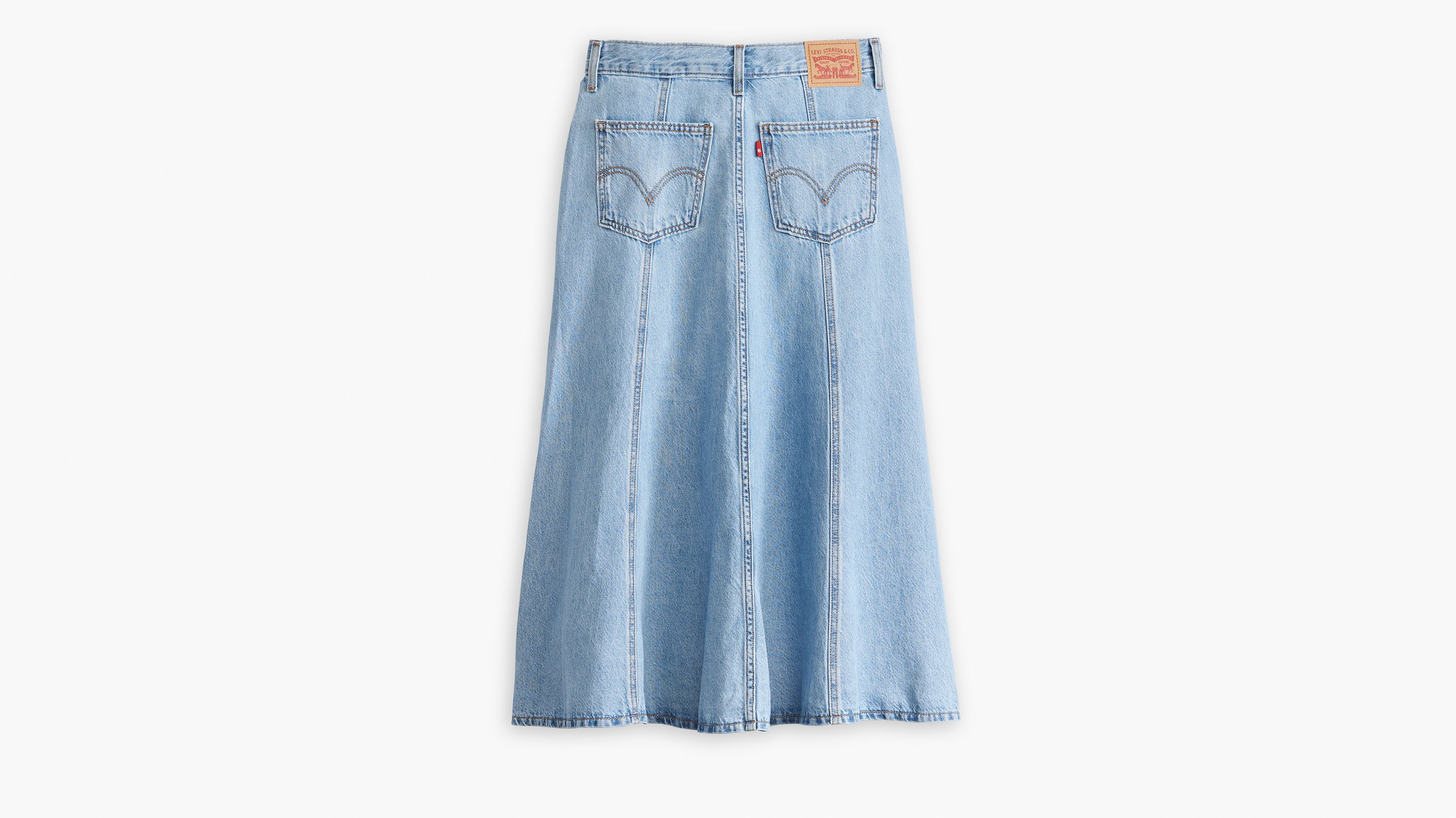 Fit And Flare Skirt - Medium Wash | Levi's® US