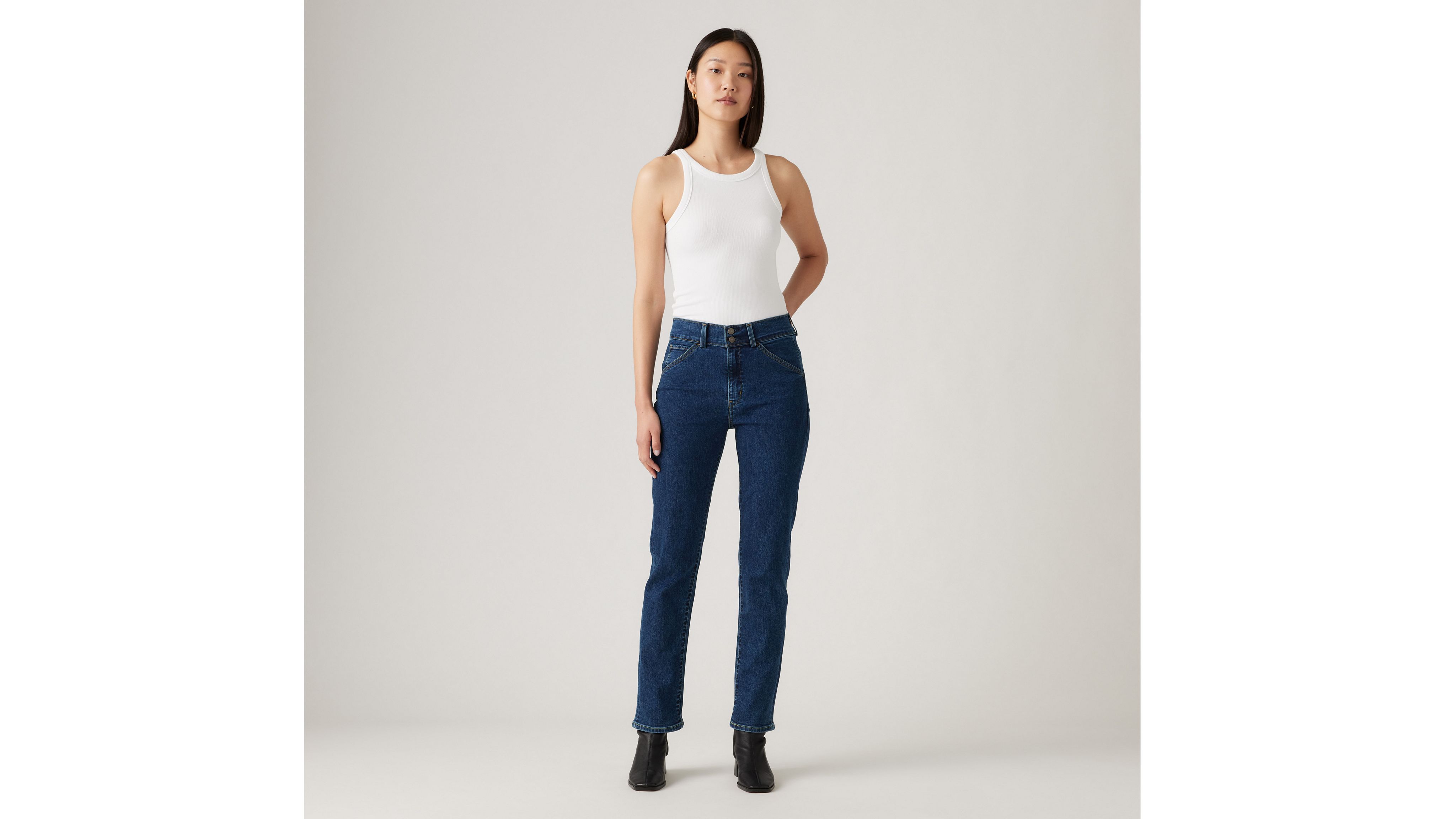 Tailored 724™ Straight Jeans 5