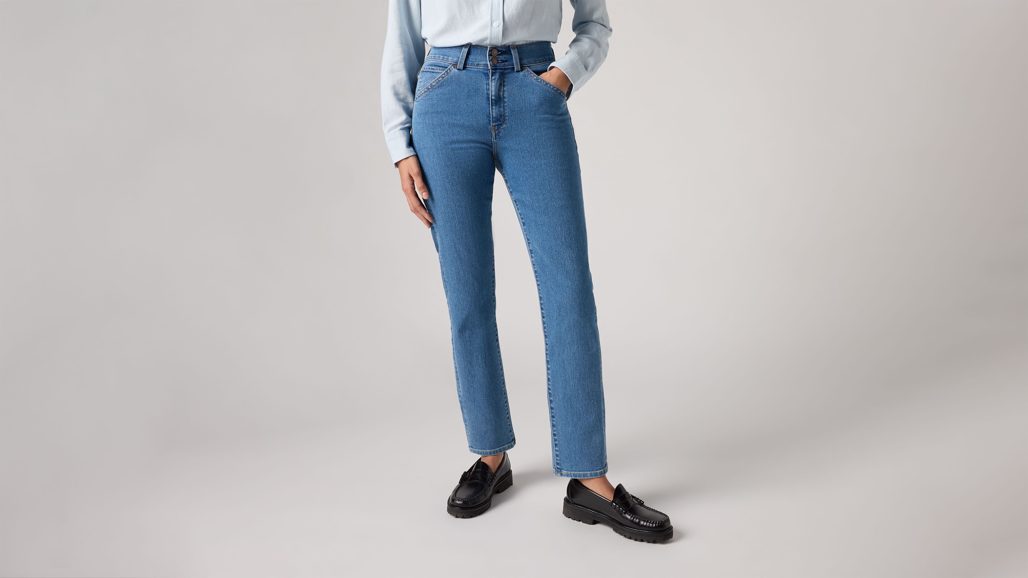 Tailored 724™ Straight Jeans 2