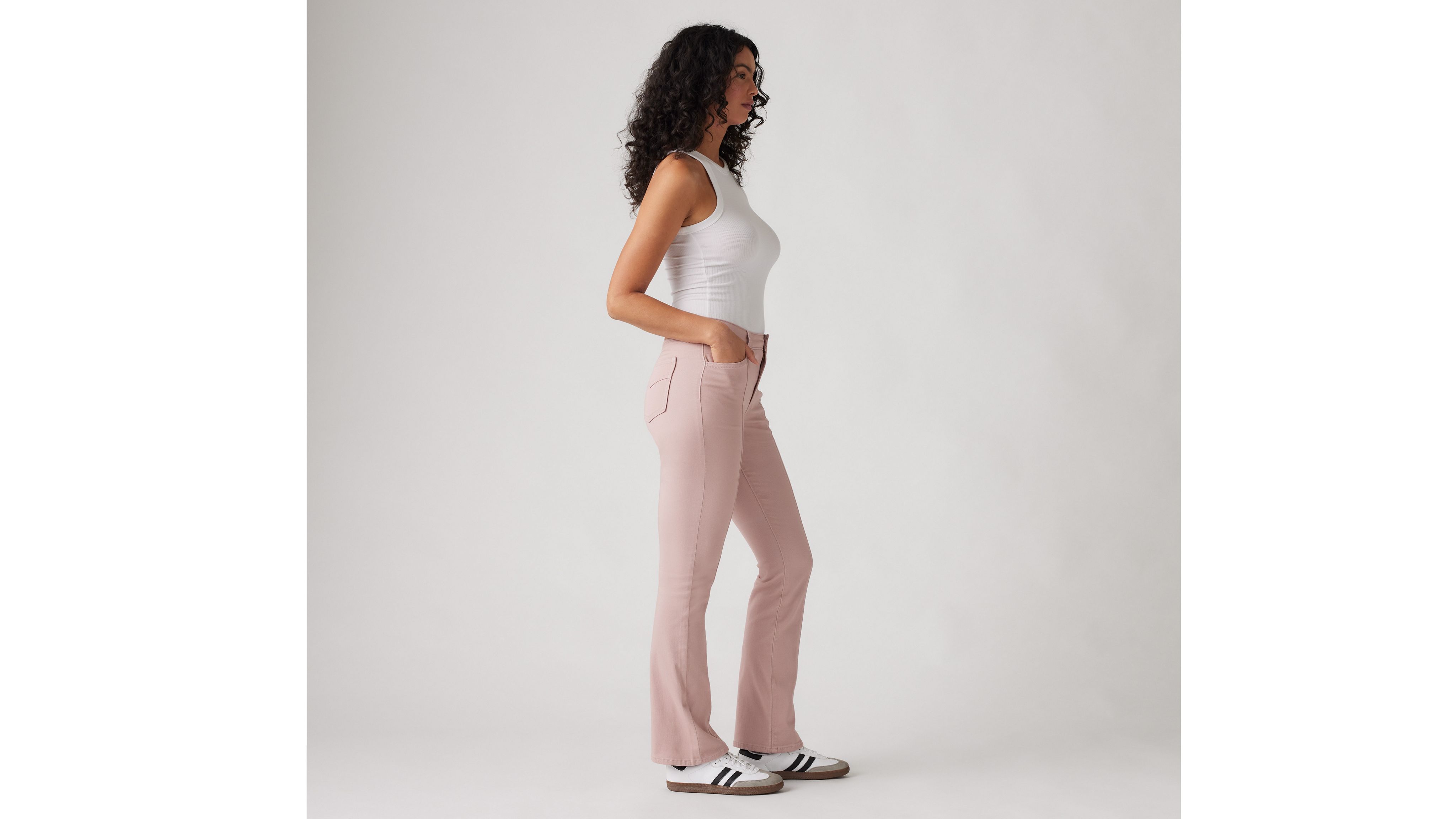 Levi's Retro 725 High Rise Bootcut Women's Jeans 31x30 In Blush
