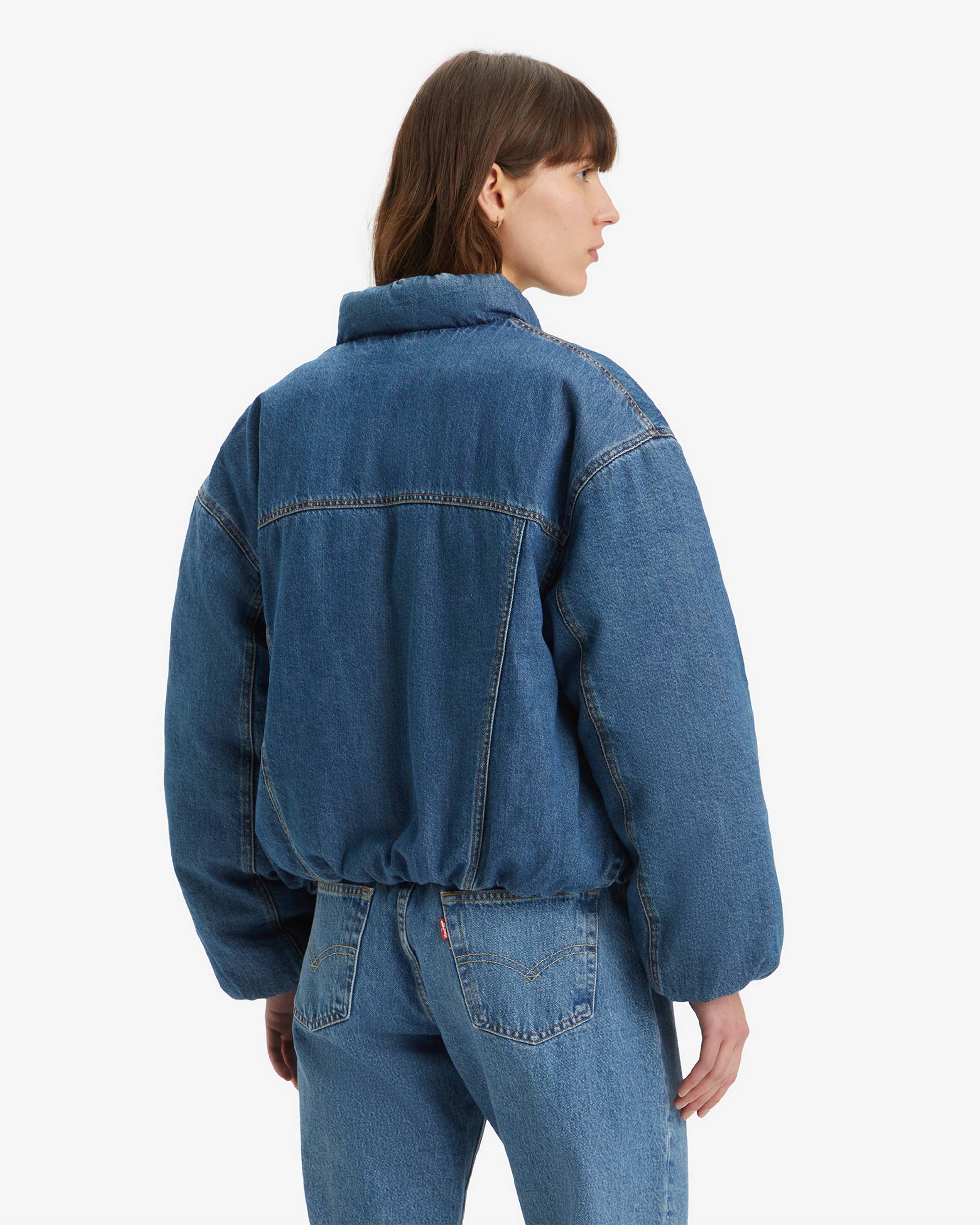 90s Padded Trucker Jacket - Medium Wash | Levi's® US 90s Padded Trucker Jacket - Medium Wash | Levi's® US