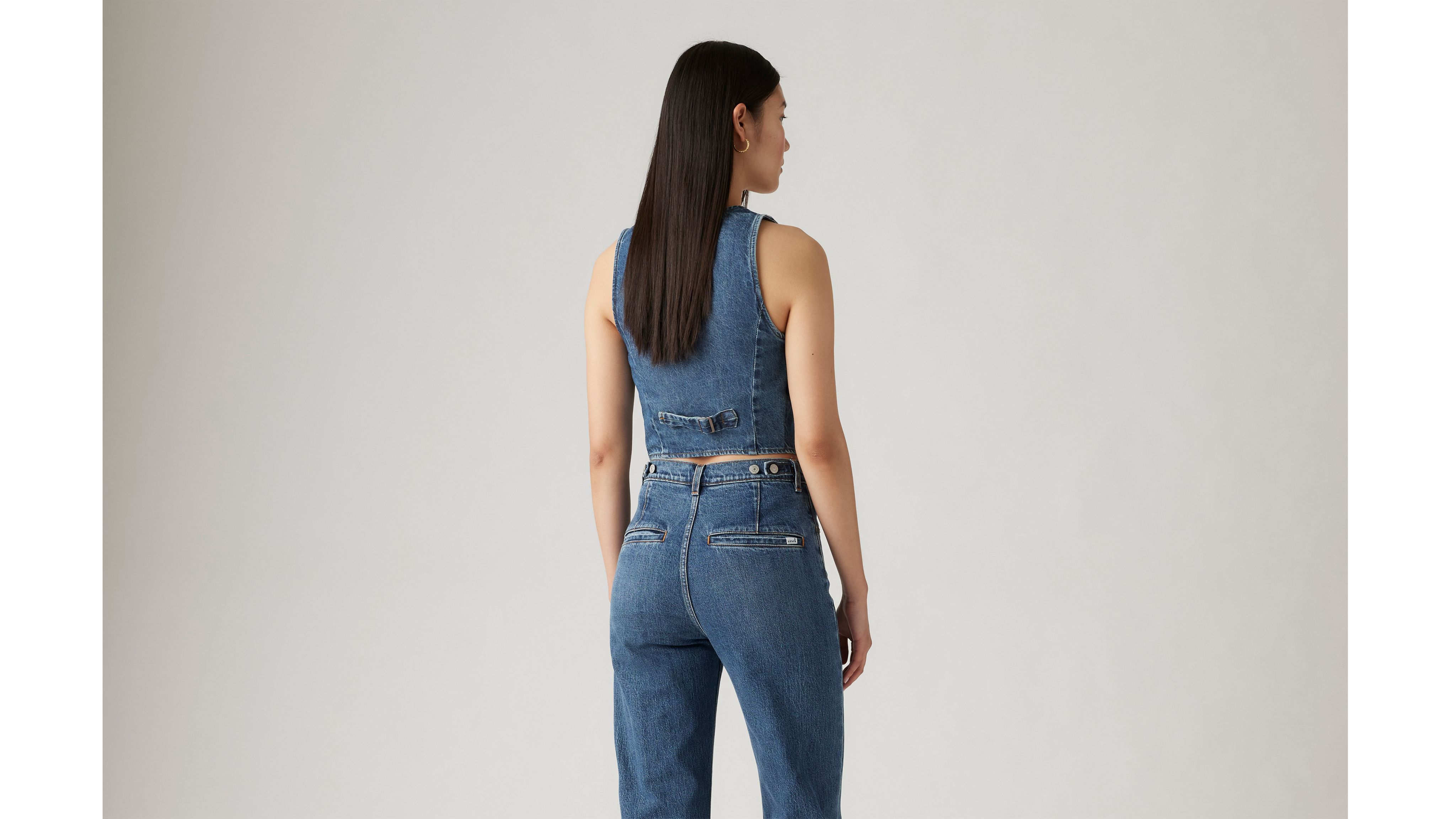 Tailored Denim Vest 3