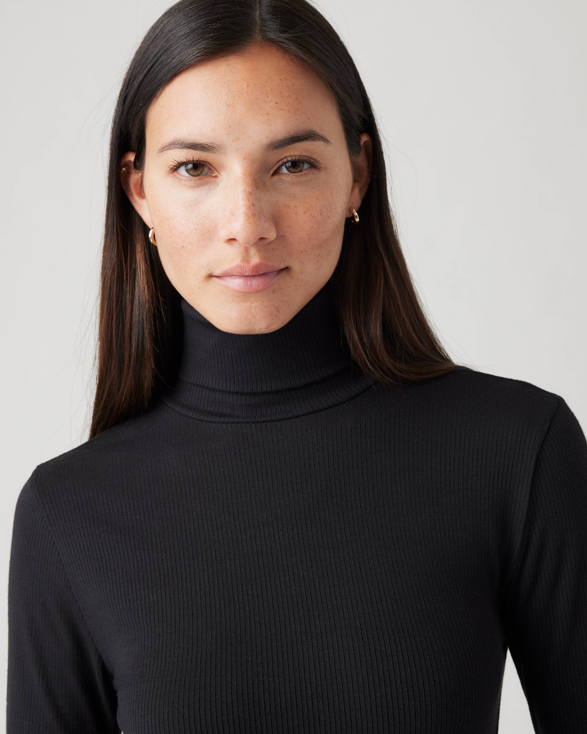 Dreamy Turtleneck Top - Black | Levi's® US Dreamy Turtleneck Top - Black | Levi's® US