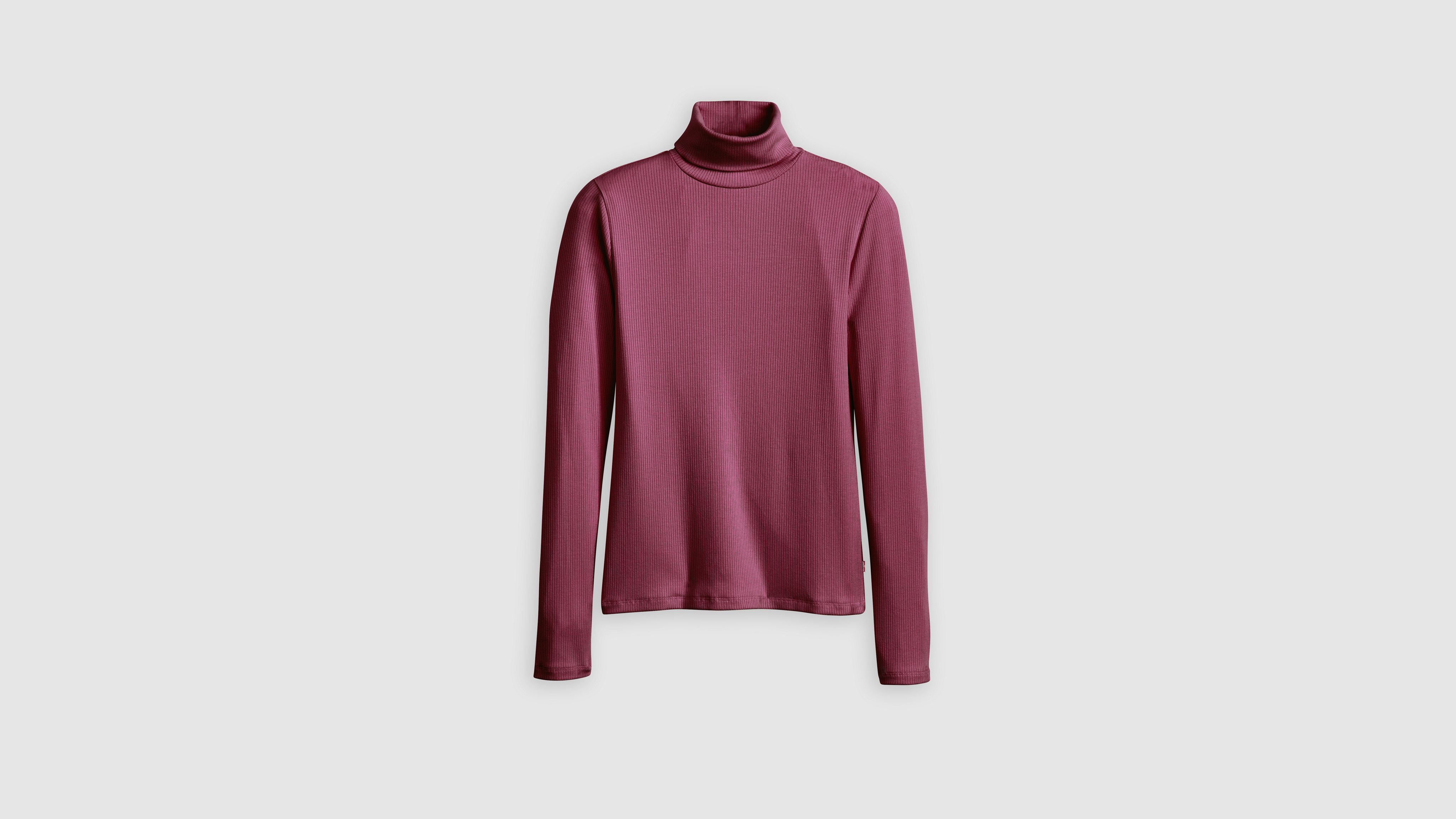 【mnem】Hillman Cutout Halter Turtleneck Tee Basalt Sidewinder Rib Turtleneck - Buck Mason- Modern