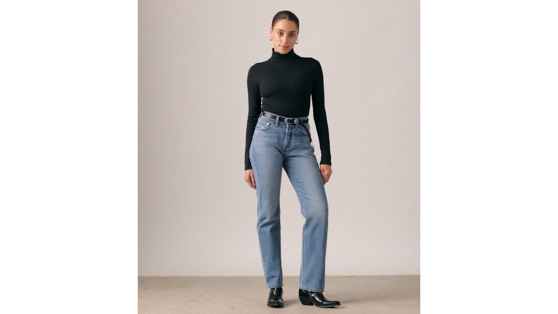 Dreamy Turtleneck Top - Red | Levi's® US