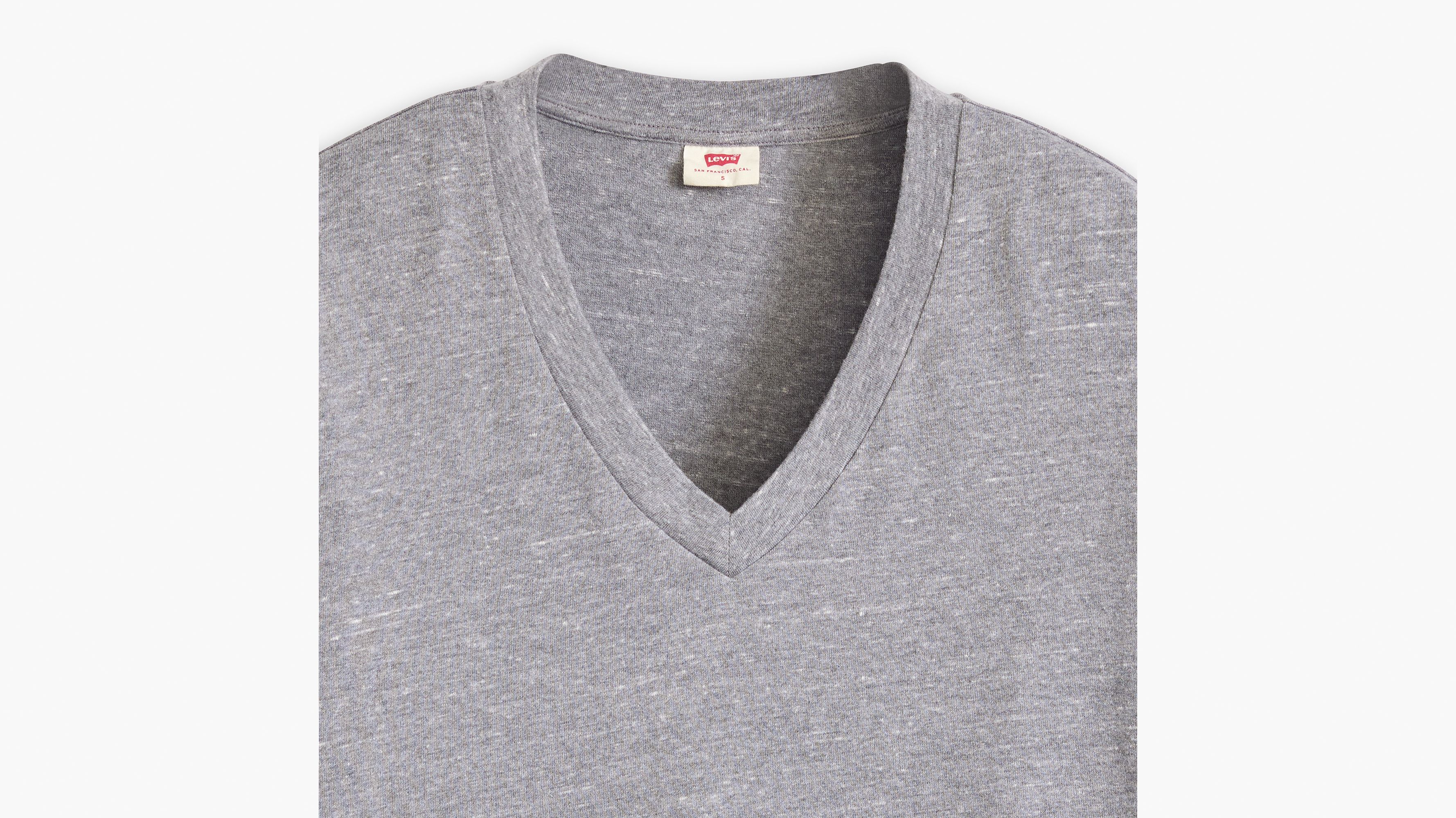 Boxy V-Neck T-Shirt