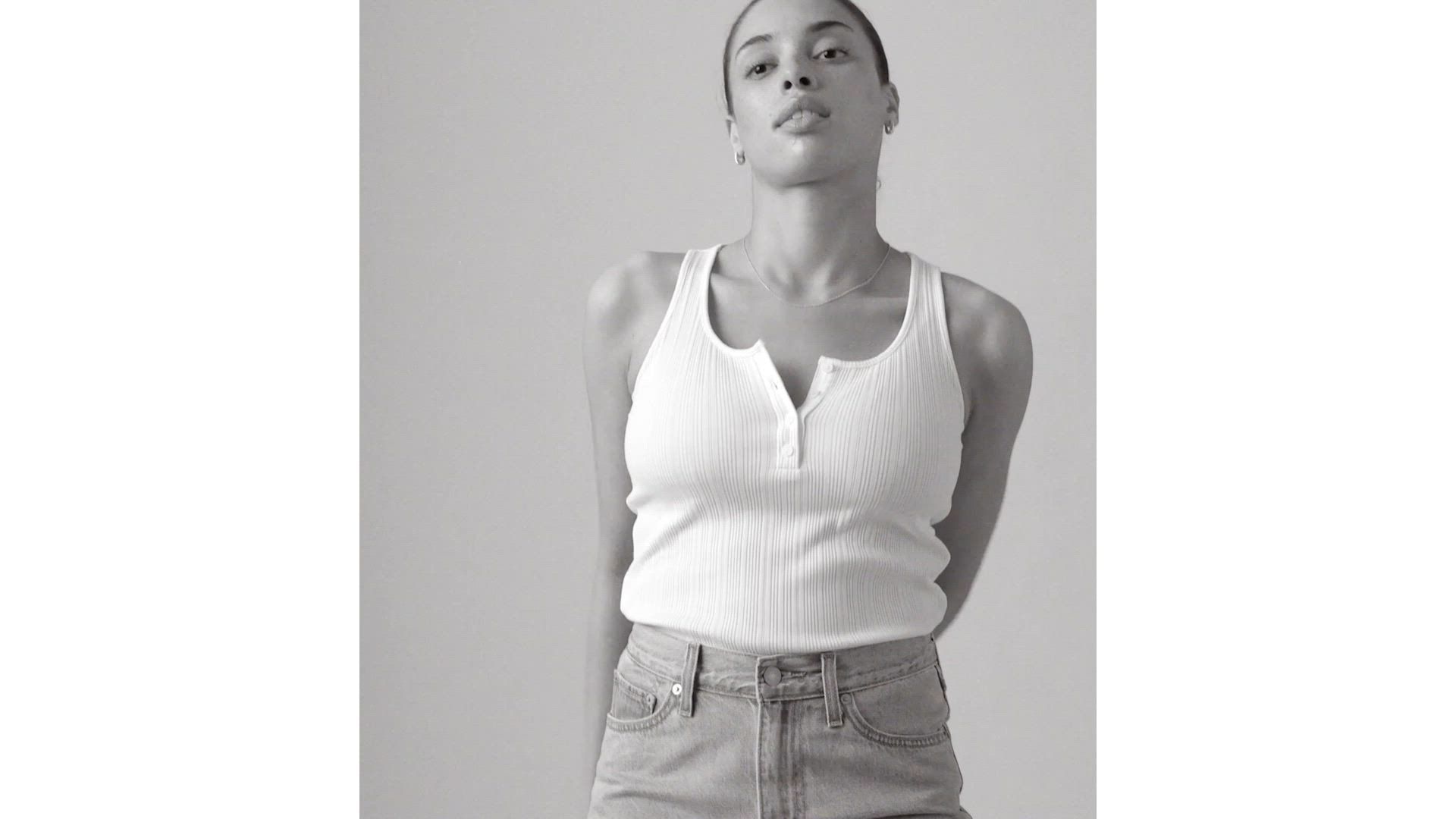 Vacationer Ribbed Tank Top 1