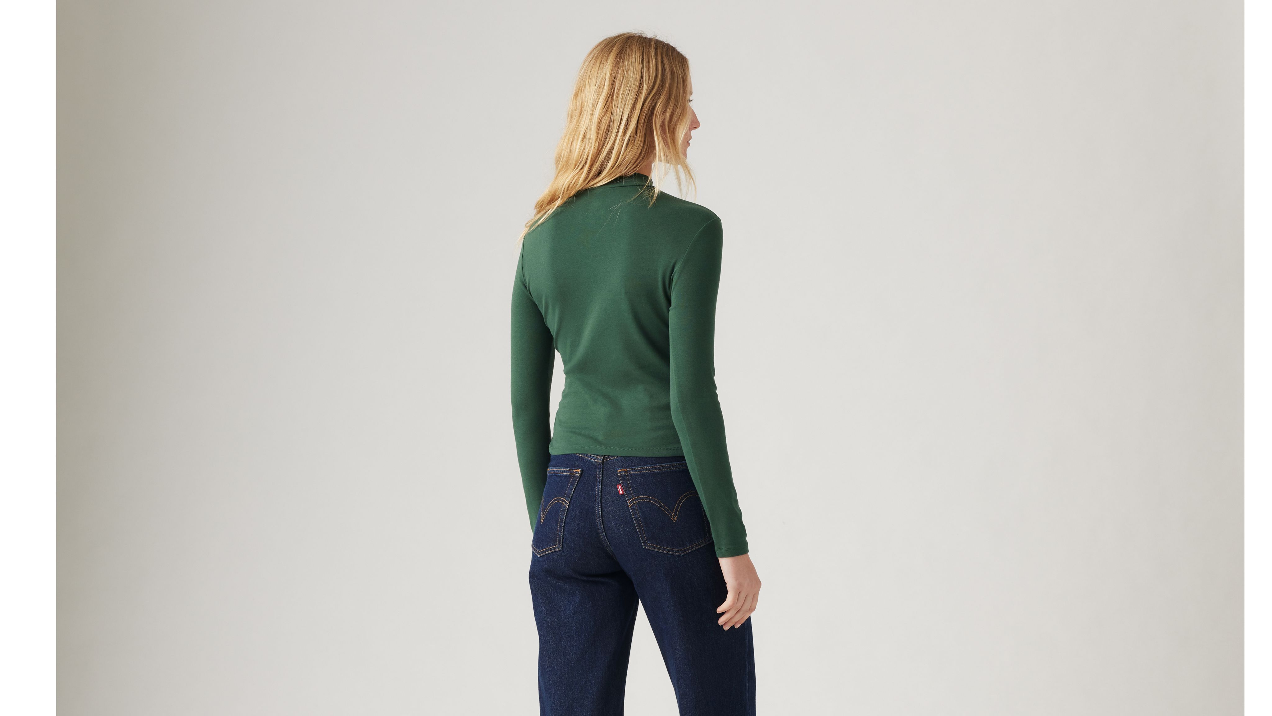 Effortless Long Sleeve T-shirt - Green | Levi's® US