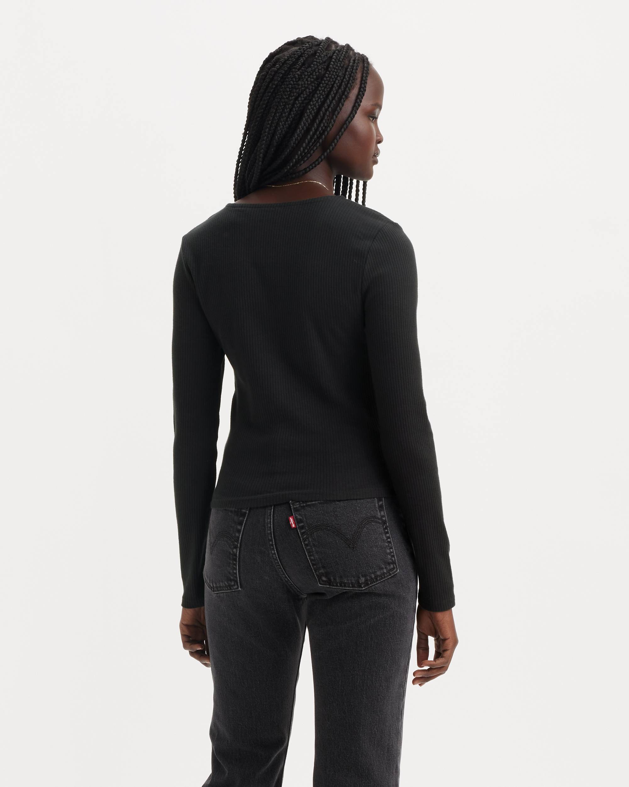 Muse Long Sleeve T-shirt - Black | Levi's® US Muse Long Sleeve T-shirt - Black | Levi's® US