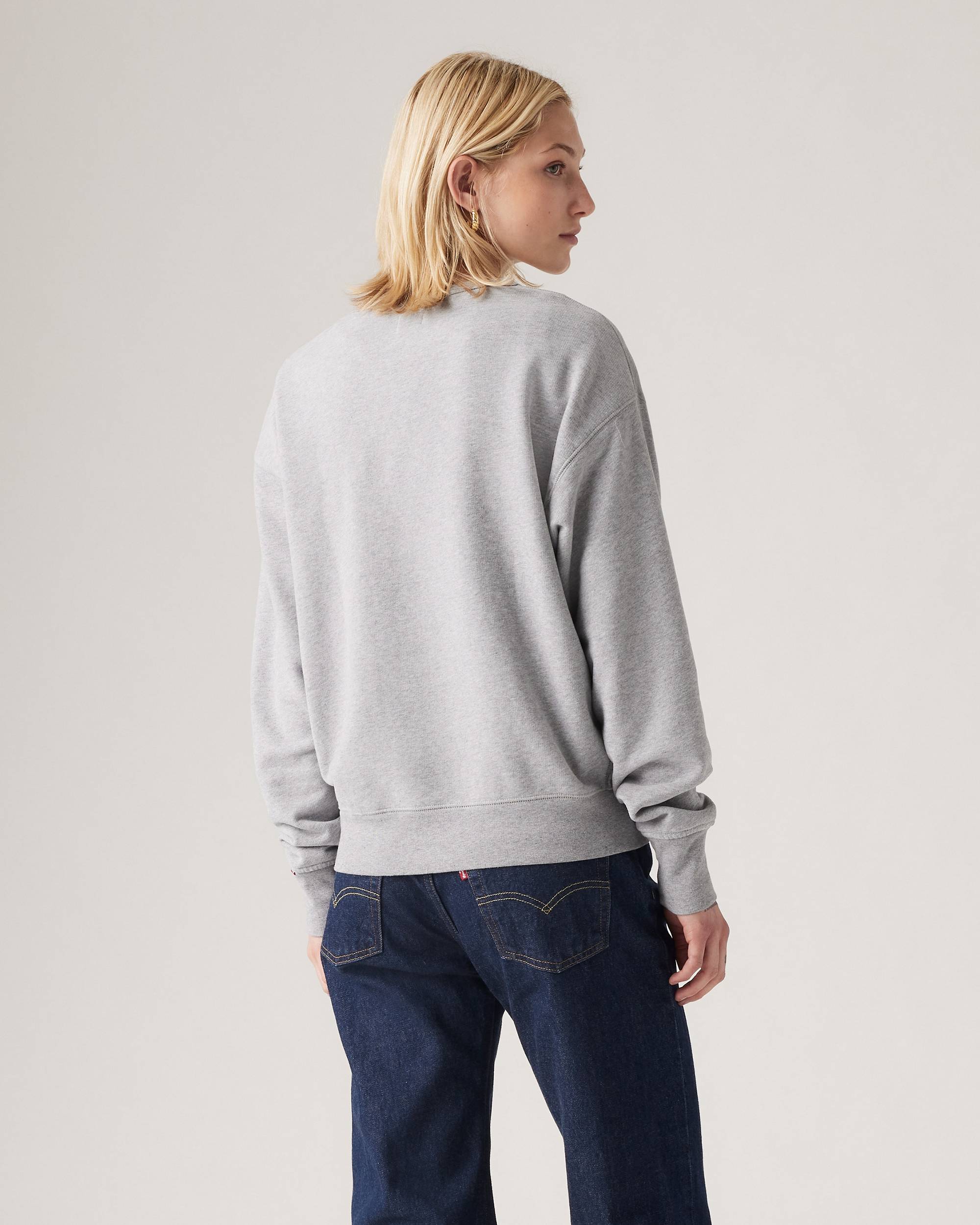 Heritage Crewneck Sweatshirt - Grey | Levi's® US Heritage Crewneck Sweatshirt - Grey | Levi's® US