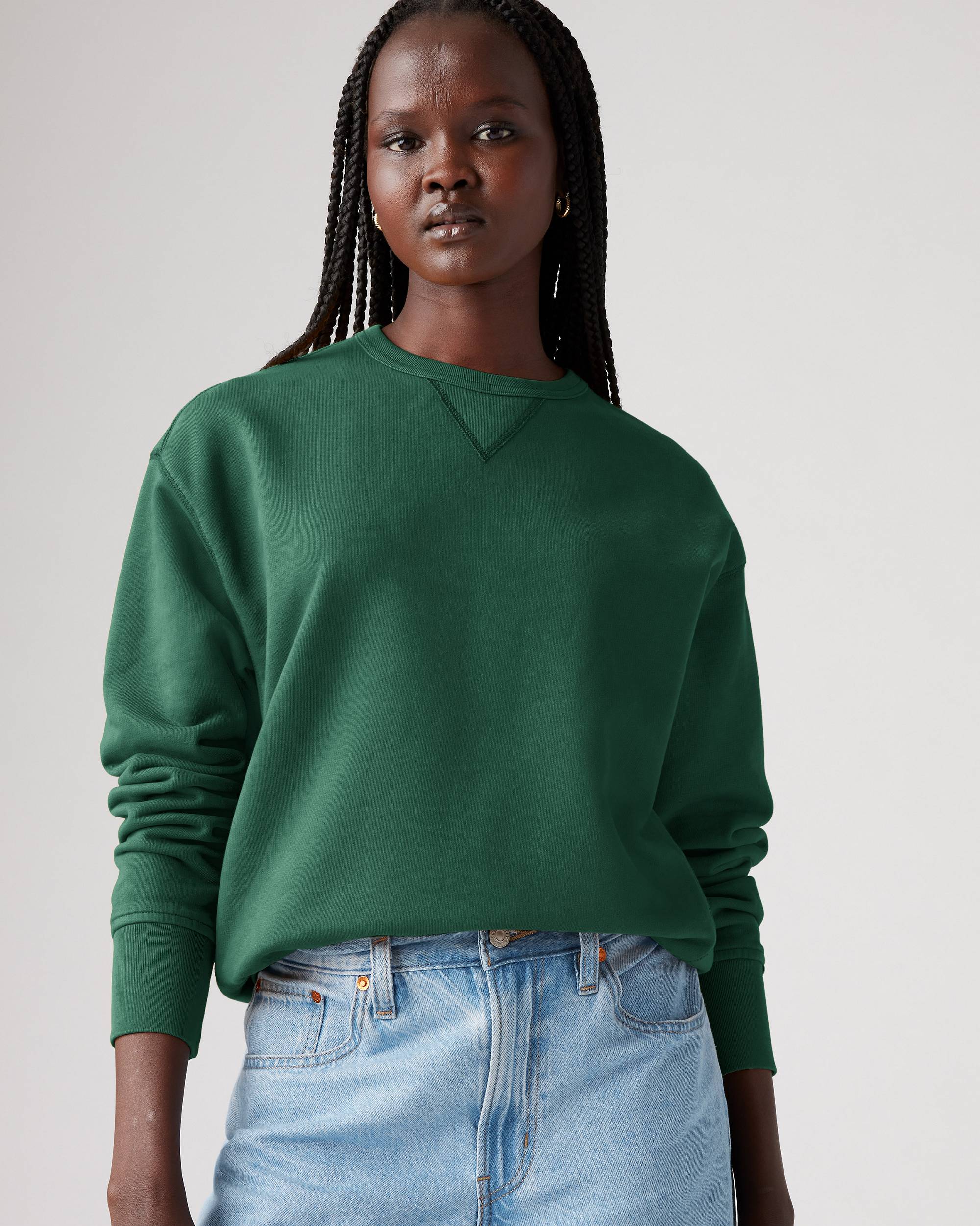 Heritage Crewneck Sweatshirt - Yellow | Levi's® US Heritage Crewneck Sweatshirt - Yellow | Levi's® US
