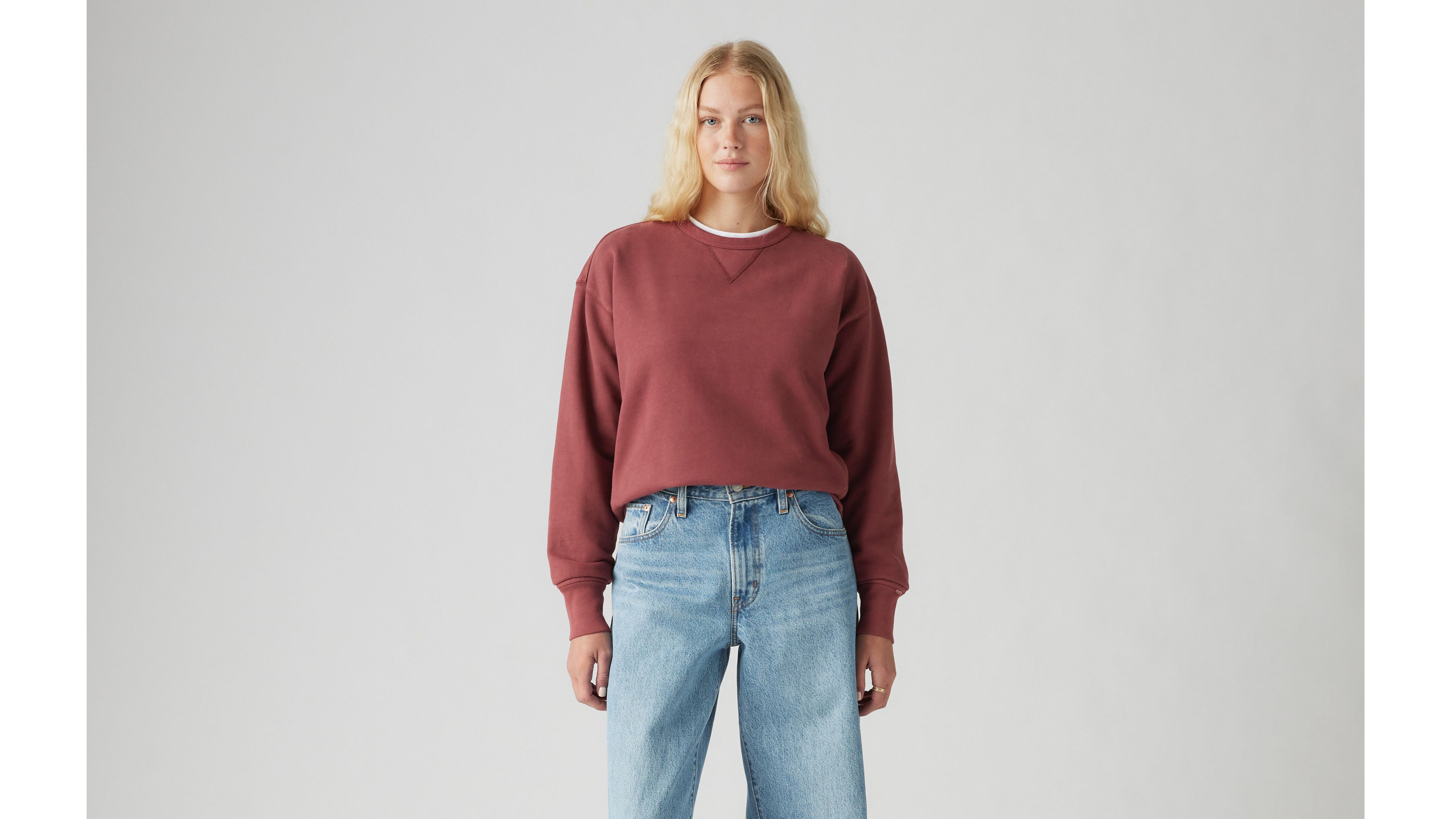 Heritage Crewneck Sweatshirt - Red | Levi's® US