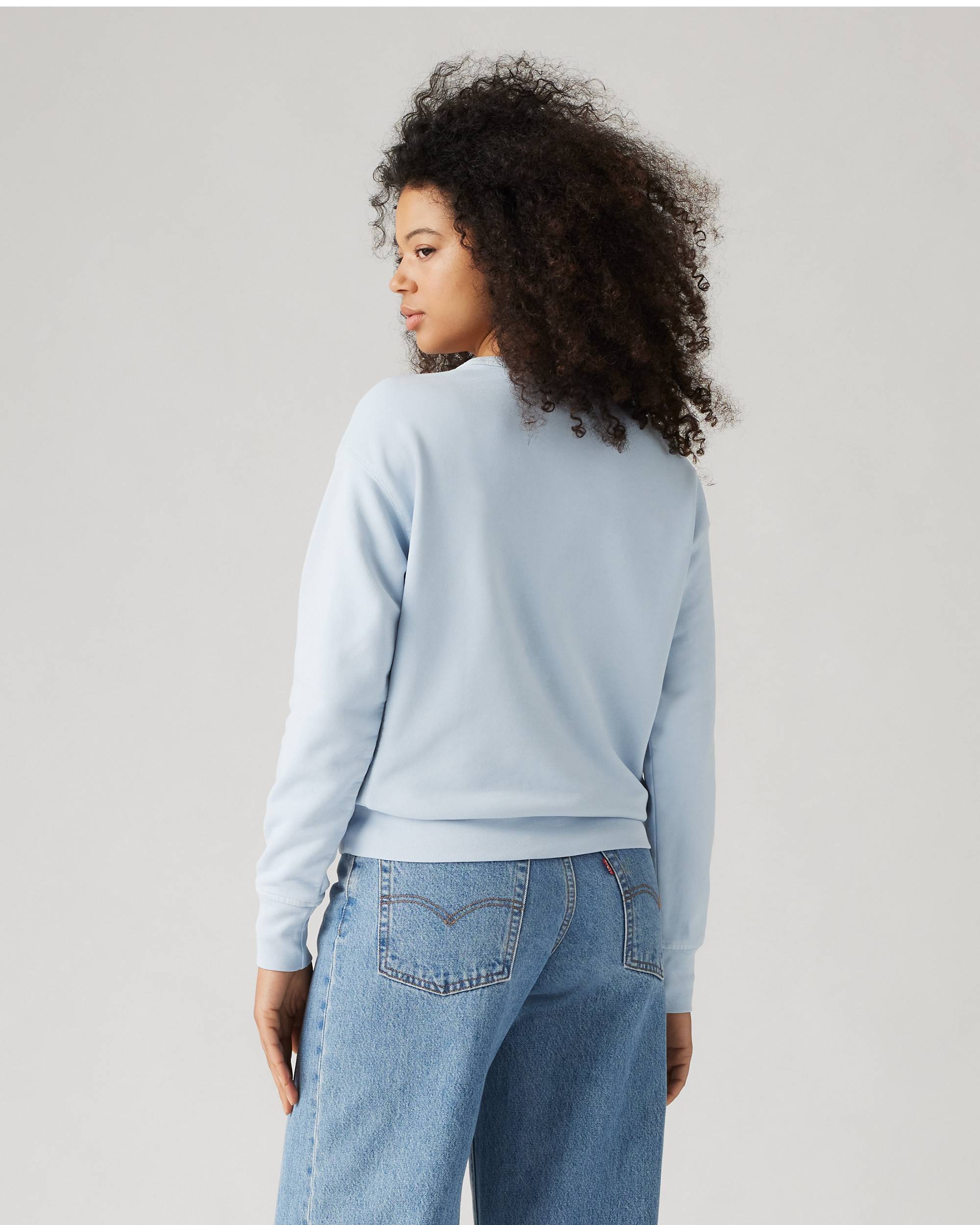 Heritage Crewneck Sweatshirt - Blue | Levi's® US Heritage Crewneck Sweatshirt - Blue | Levi's® US