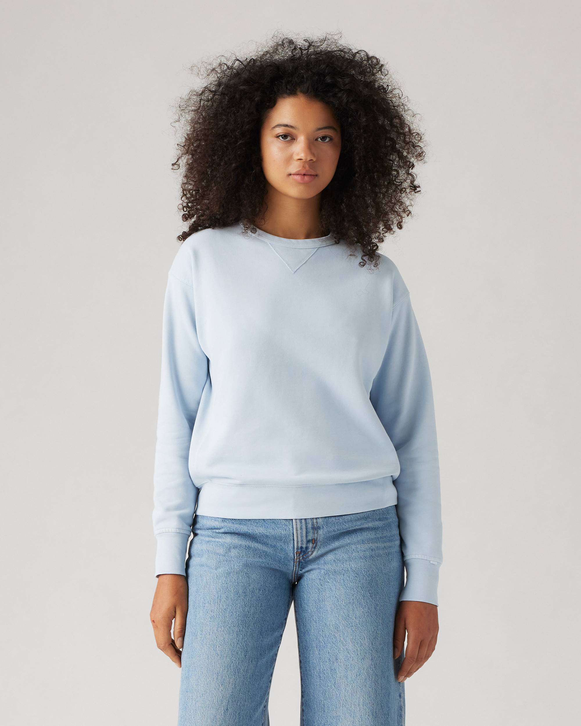 Heritage Crewneck Sweatshirt - Blue | Levi's® US Heritage Crewneck Sweatshirt - Blue | Levi's® US