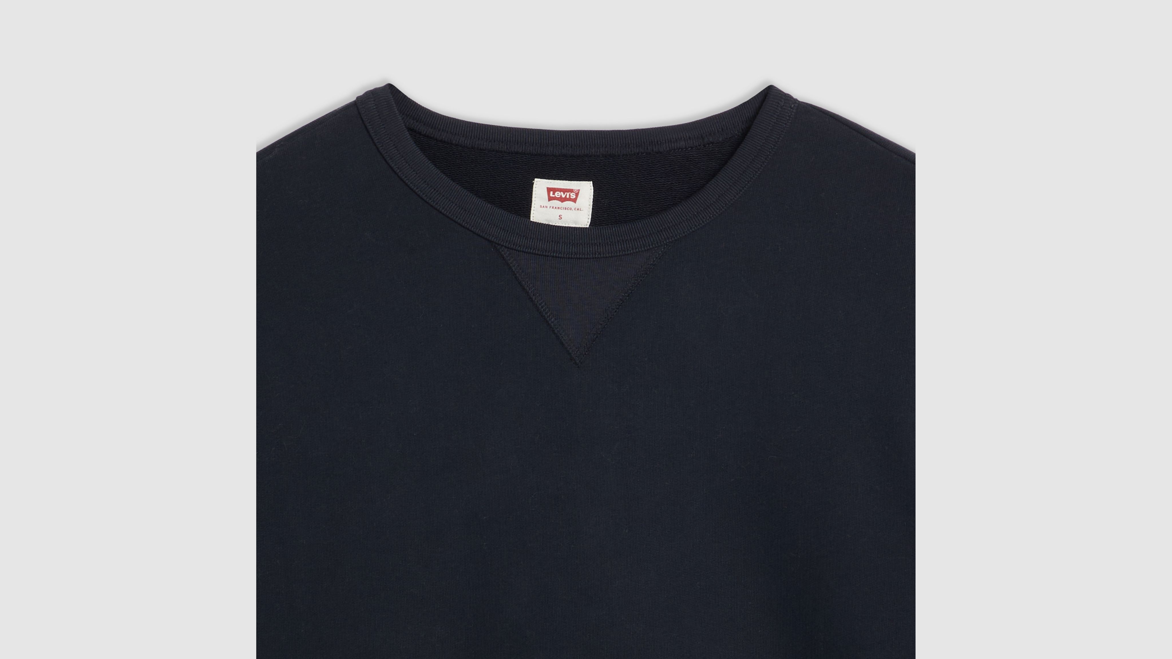 トップス thetoe Embankment sweatshirt black M Embankment Sweatshirt – THE TOÉ