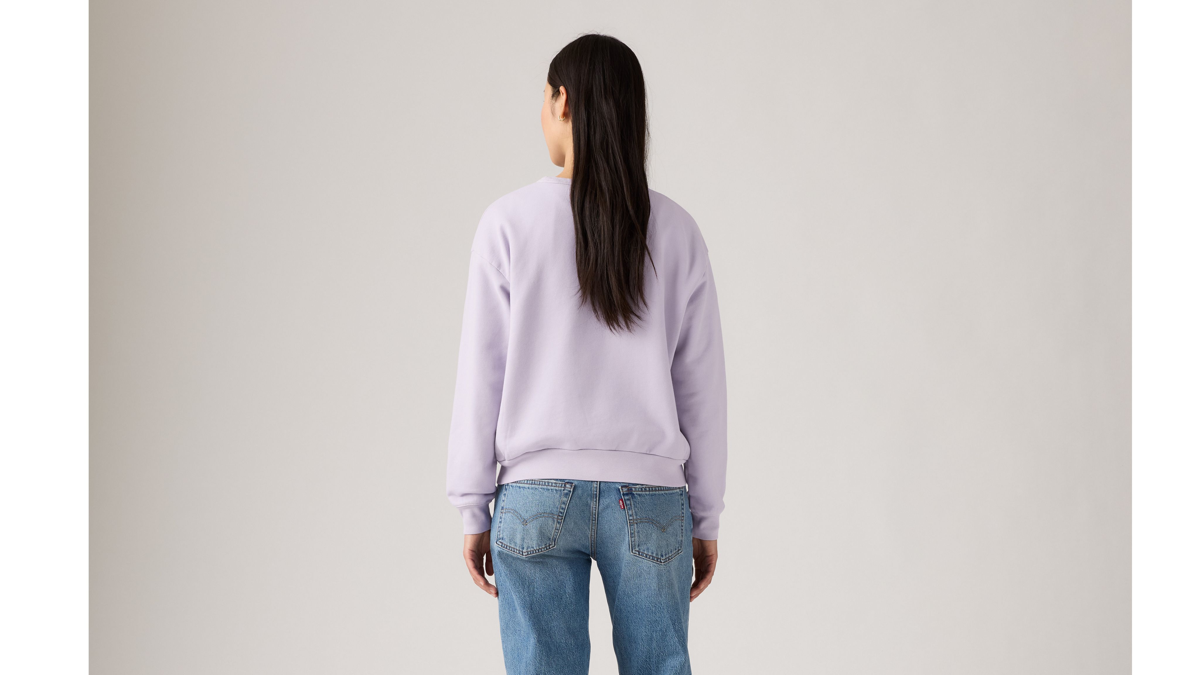Levi's Heritage Crewneck Sweatshirt In Neutral