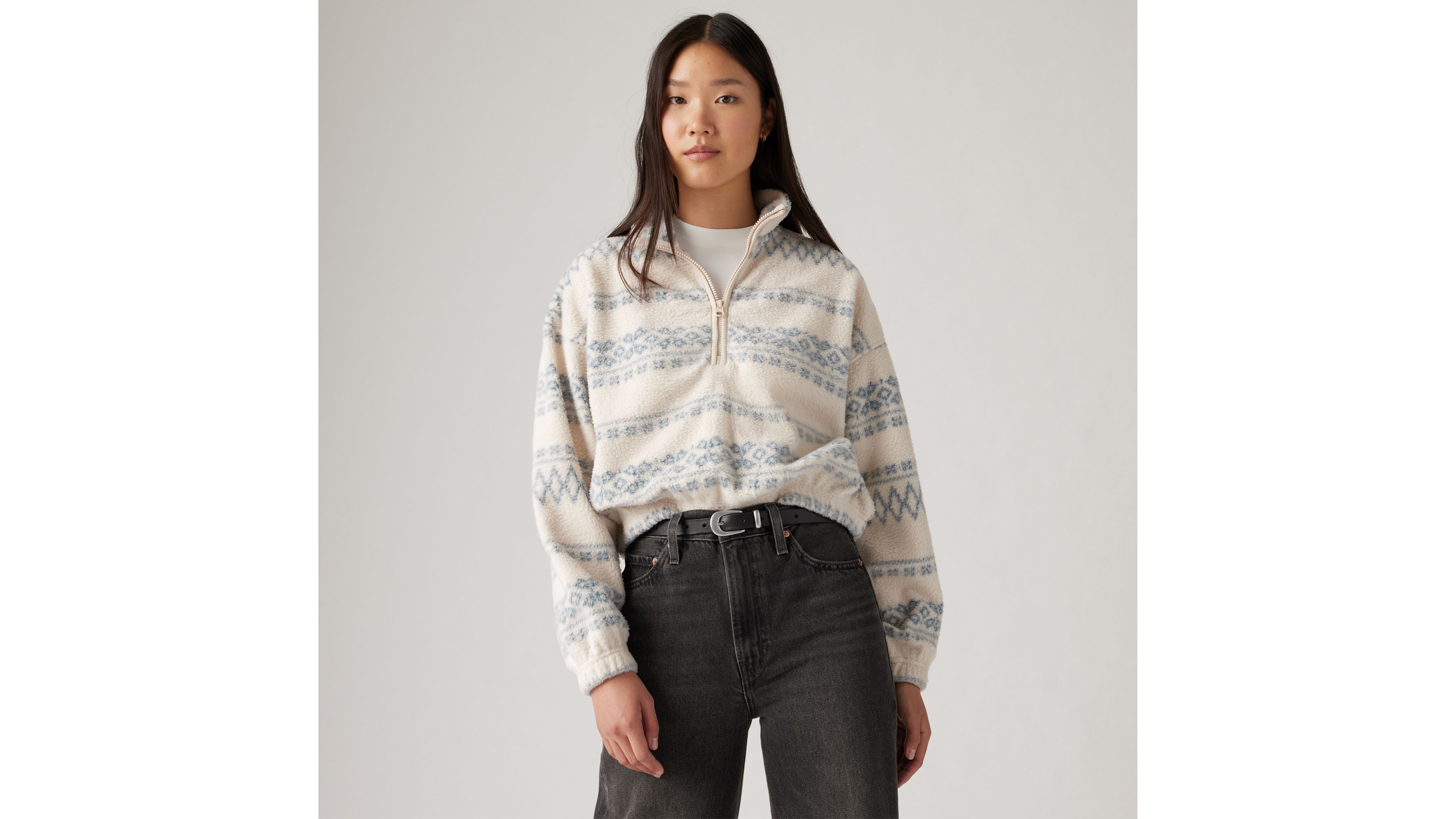 Delta 1/4 Zip Sweatshirt 1