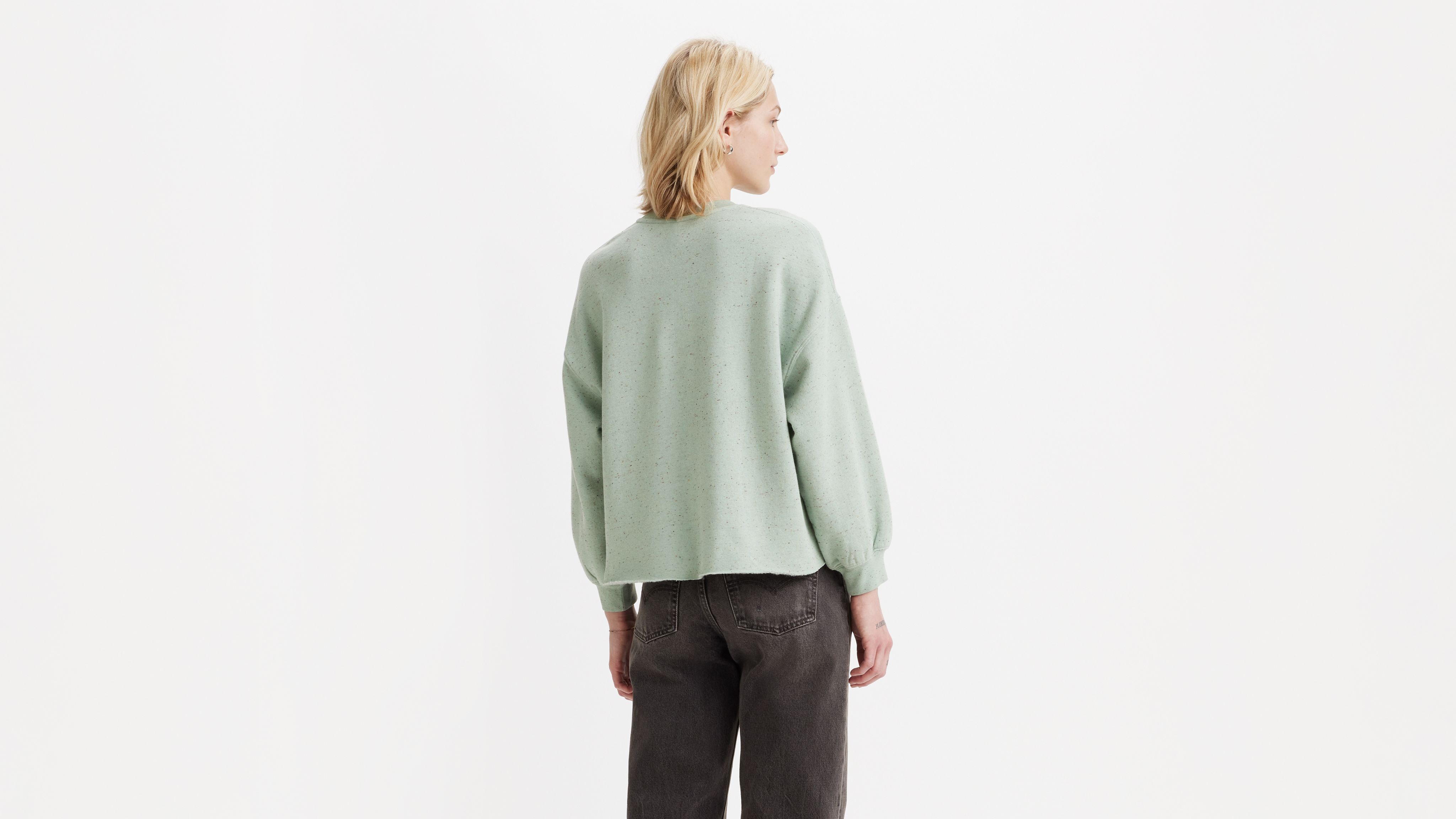 Leo Raw Cut Sweatshirt - Blue | Levi's® US