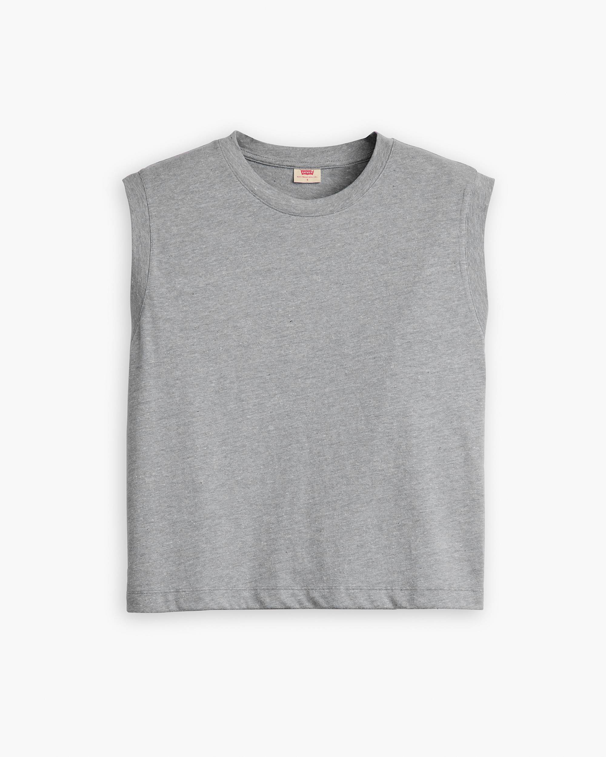 Boxy Tank Top - Grey | Levi's® KZ Boxy Tank Top - Grey | Levi's® KZ