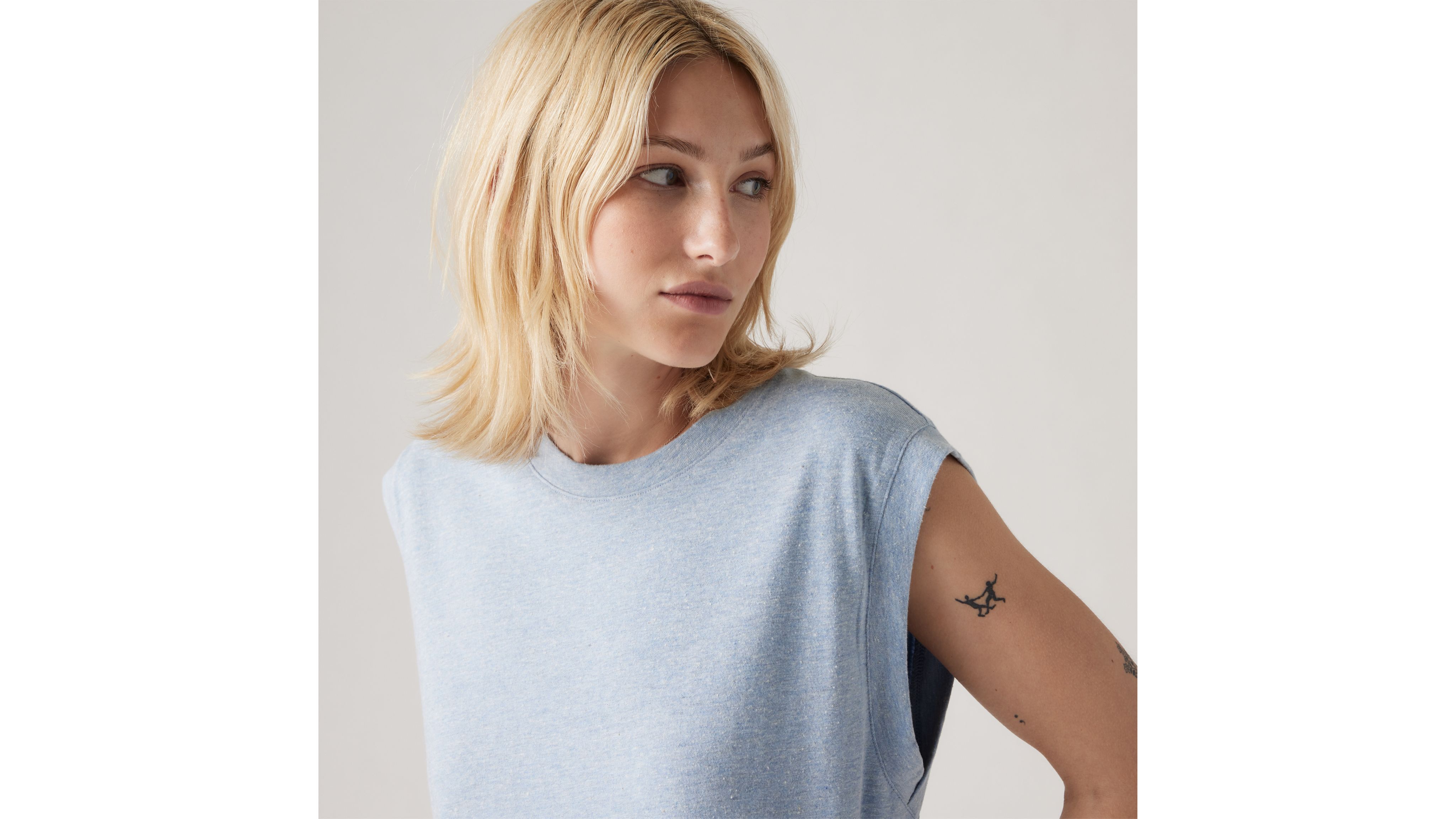 Boxy Tank Top Blue Levi's® AT