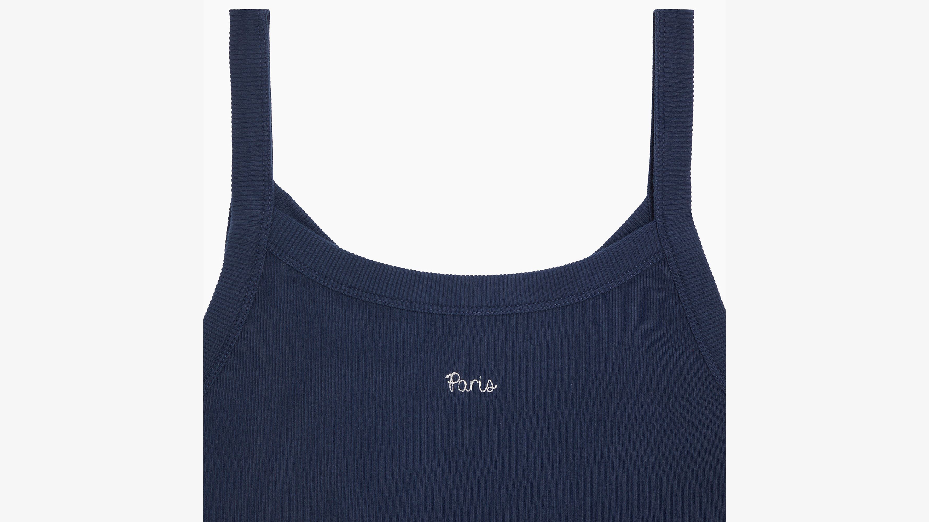 Essential tanktop i sportsdesign med grafik 6