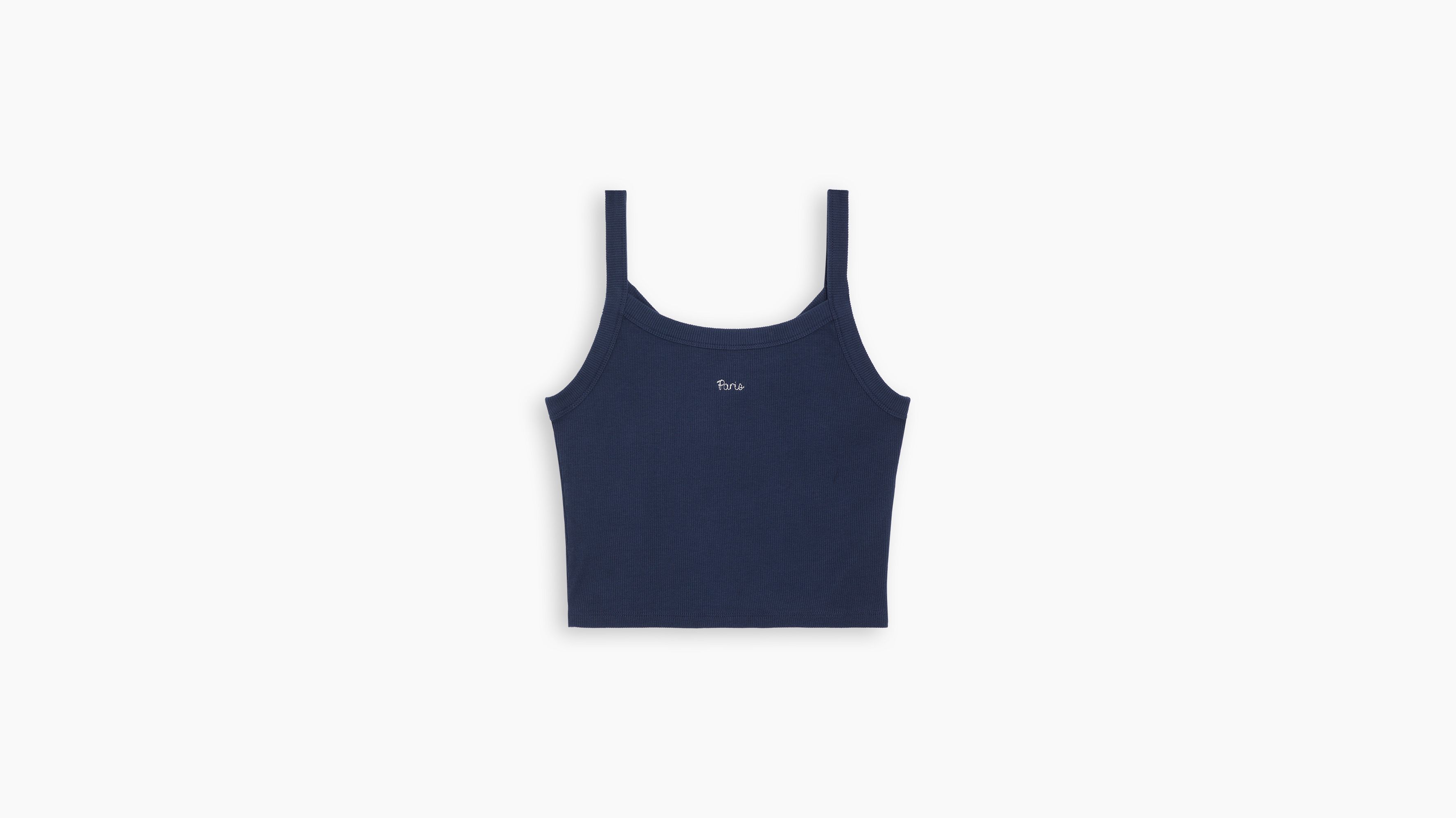 Essential tanktop i sportsdesign med grafik 5