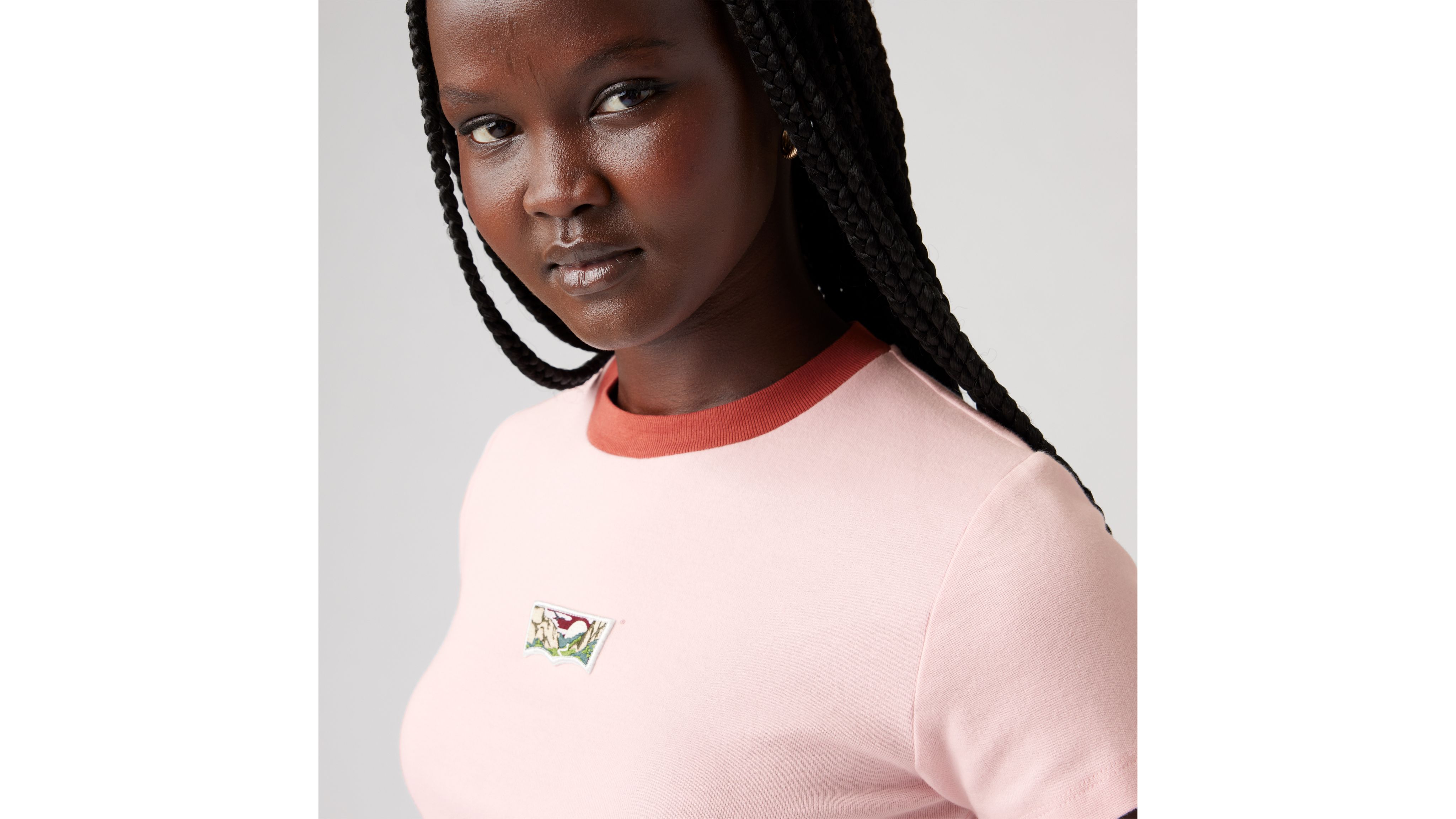 Graphic Essential Sporty T-shirt - Pink | Levi's® US