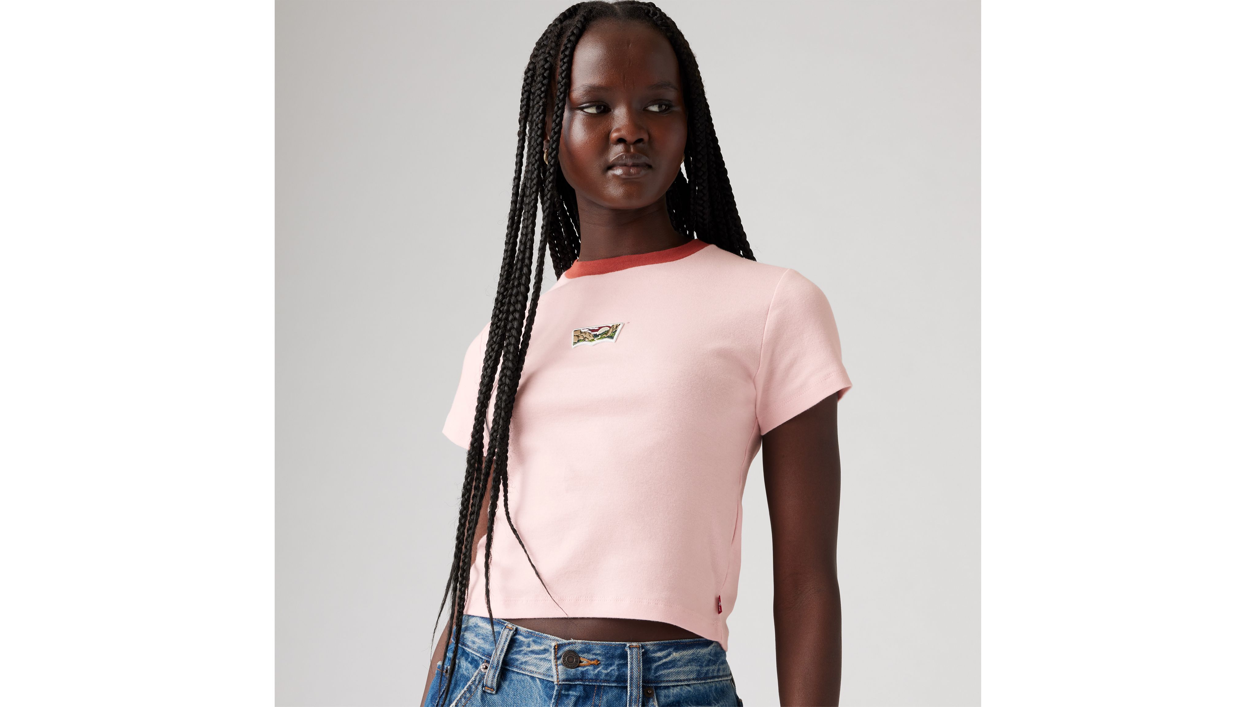 Graphic Essential Sporty T-shirt - Pink | Levi's® US