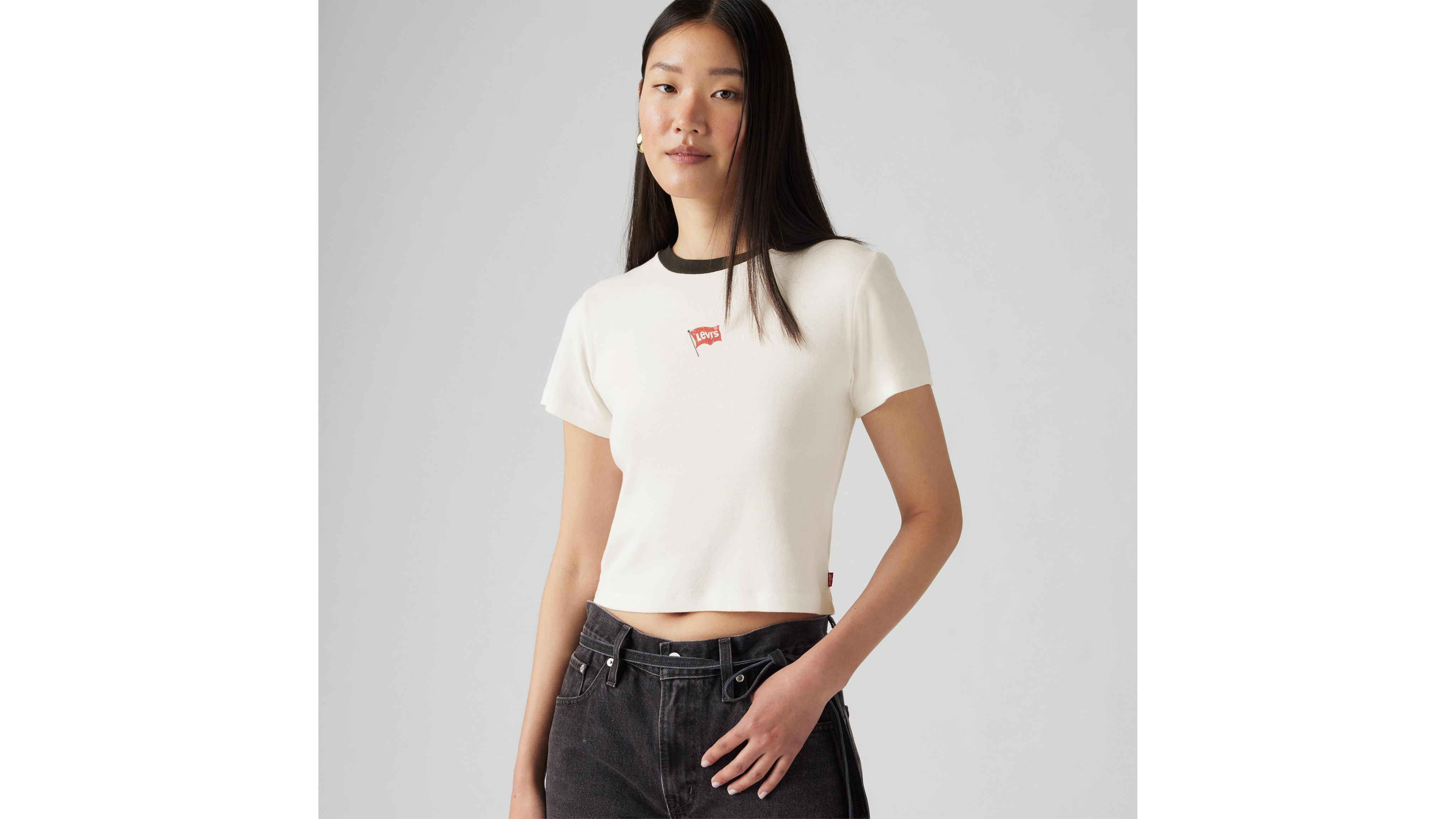 Graphic Essential Sporty T-shirt - White | Levi's® US