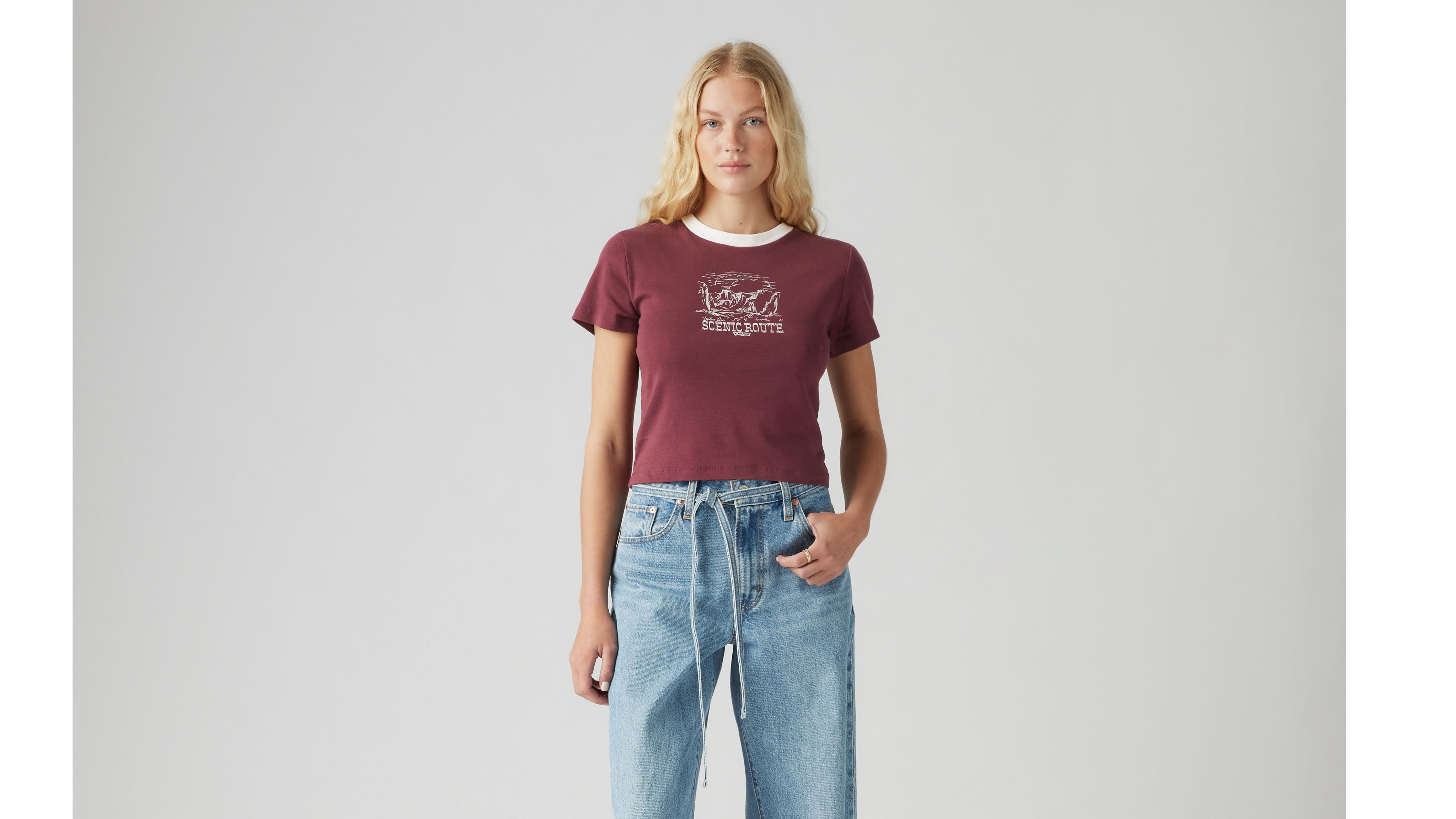 Graphic Essential Sporty T-shirt - Red | Levi's® US