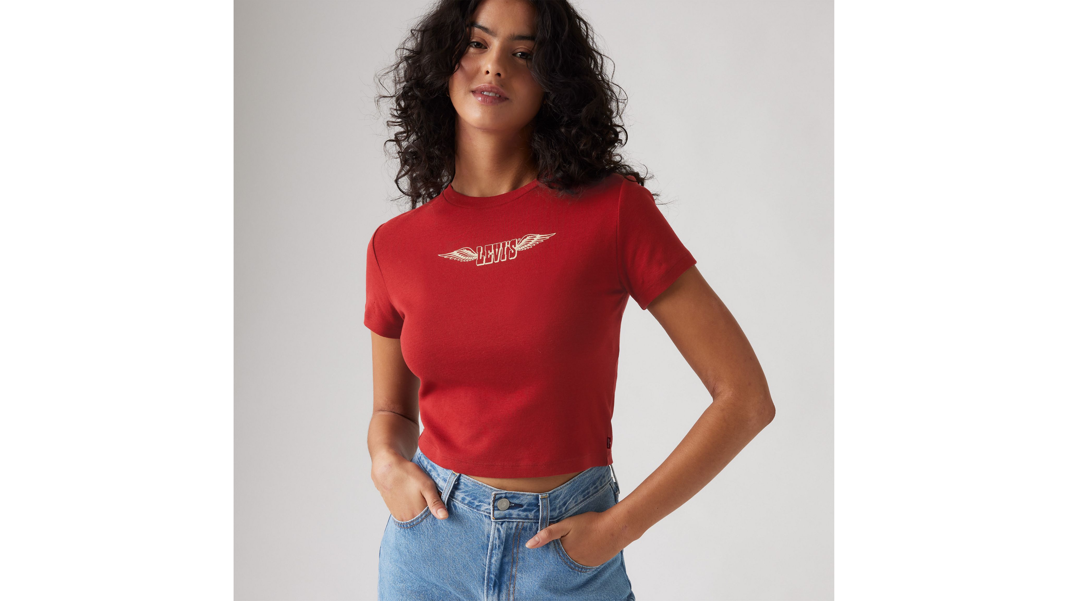 リーバイス Levis 【 Graphic Way Back Tee Ls 93 For Women 】 レディース Levi's tシャツ Levi's/リーバイス グラフィック Tシャツ