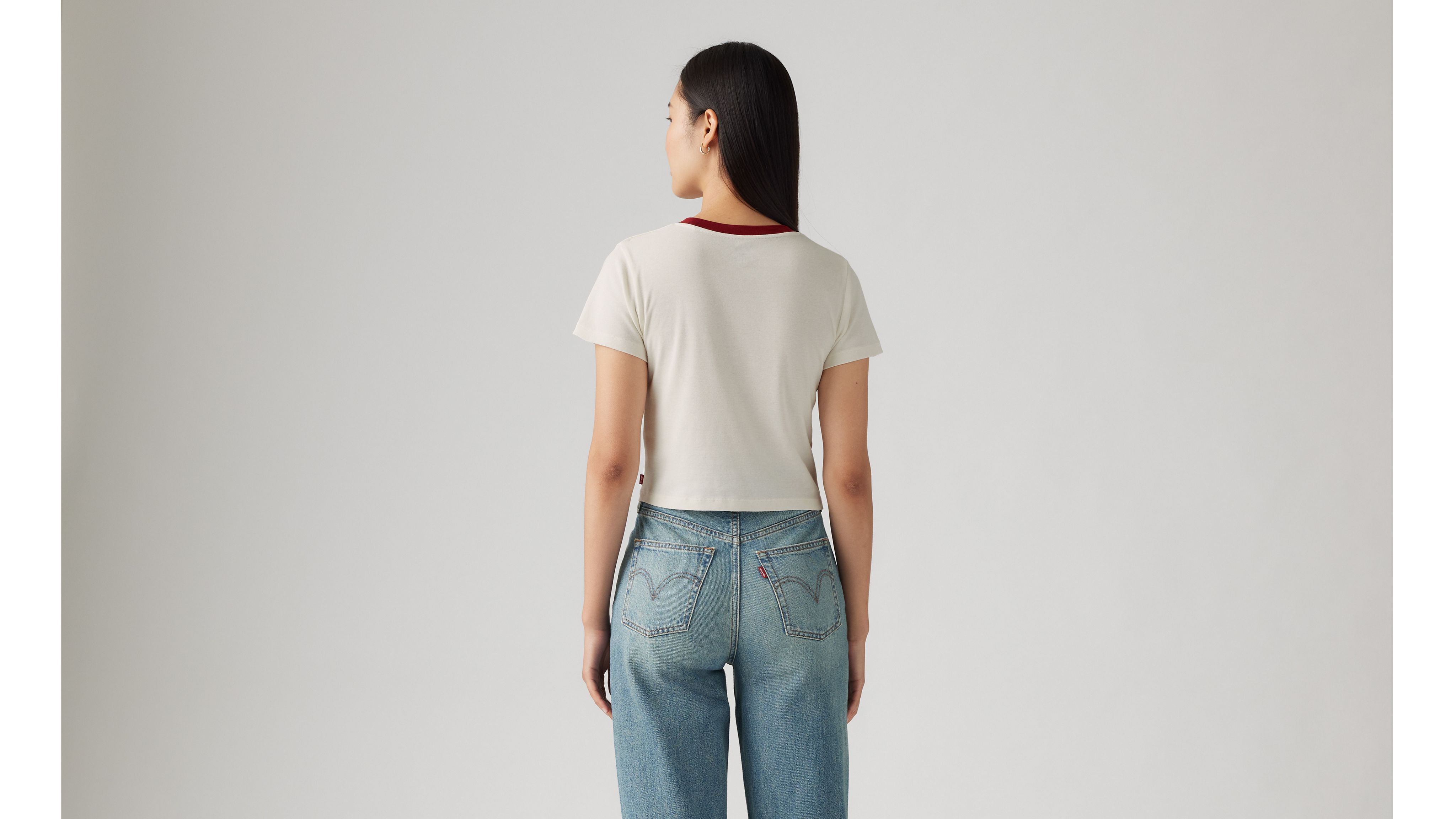 TMGE Levi's スカルプリント Tシャツ グレー S Levi's® Logo Classic T-shirt - Grey | Levi's® CA