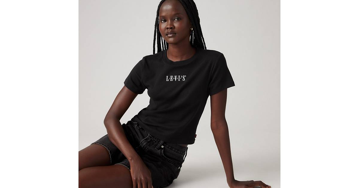 Graphic Essential Sporty T-shirt - Black | Levi's® US Graphic Essential Sporty T-shirt - Black | Levi's® US