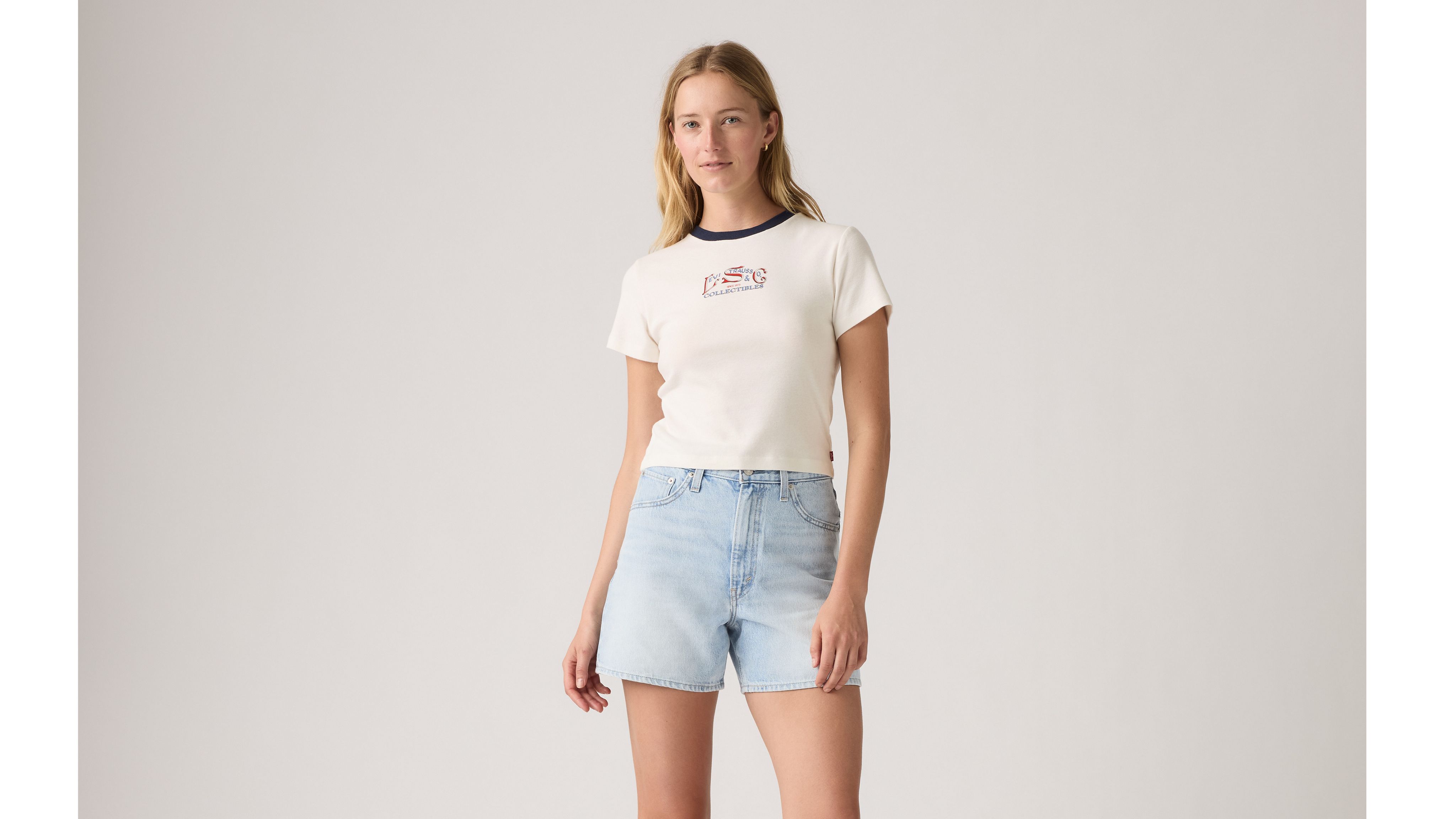 Levi's Graphic Essential Sporty Tee T-shirt In White
