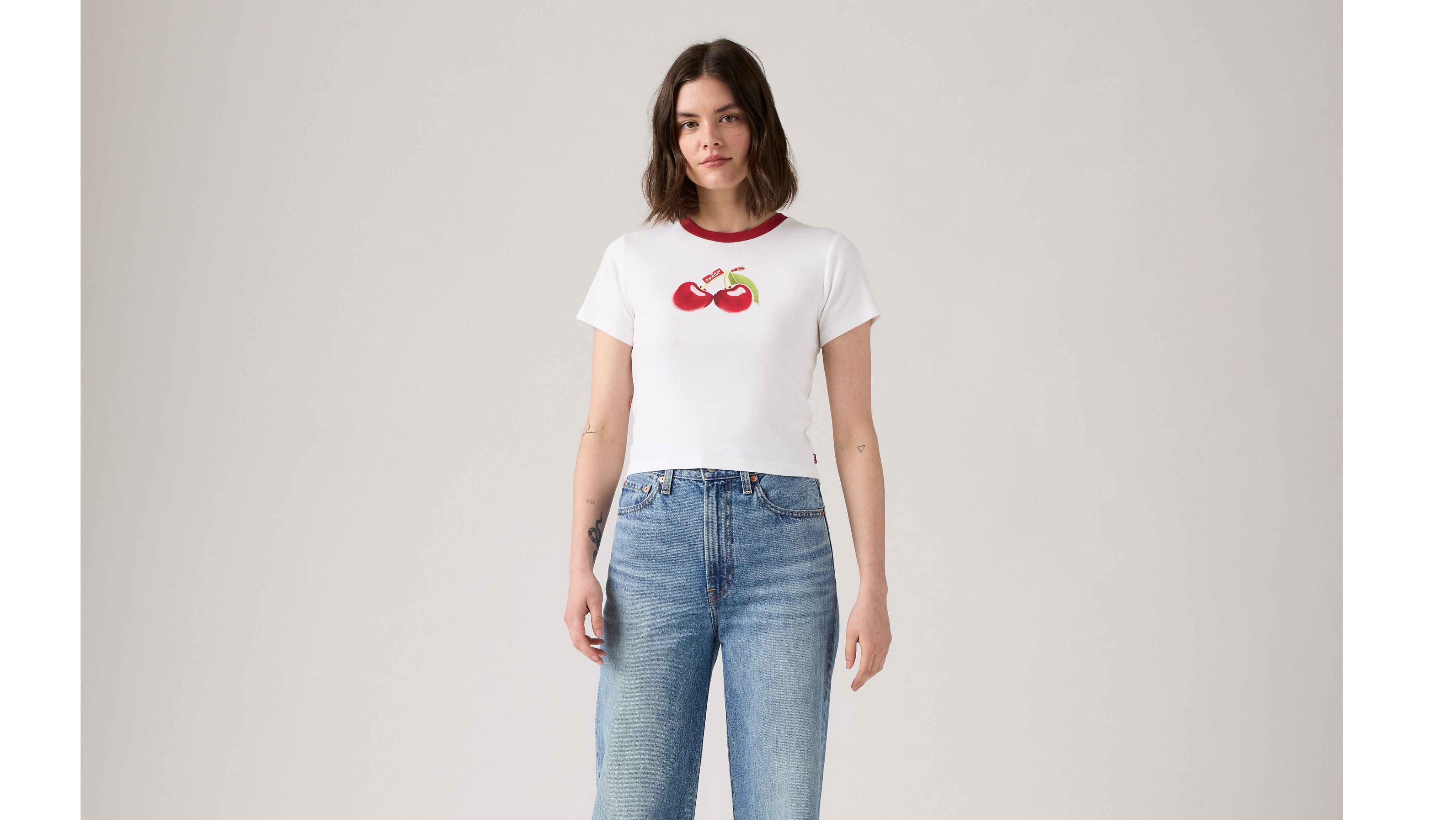 Graphic Essential Sporty T-shirt - White | Levi's® US